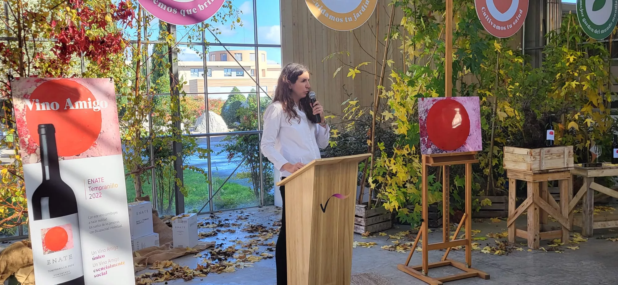 Presentación del Vino Amigo de Valentia, de Bodega Enate