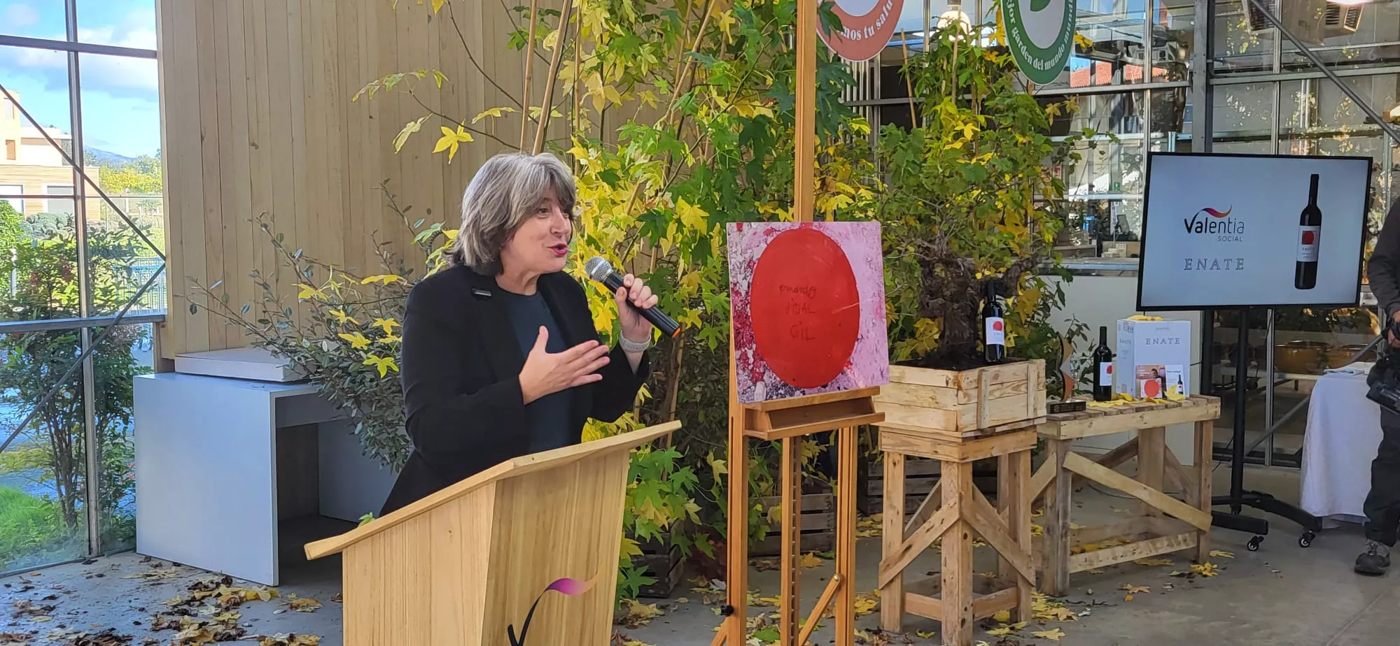 Presentación del Vino Amigo de Valentia, de Bodega Enate