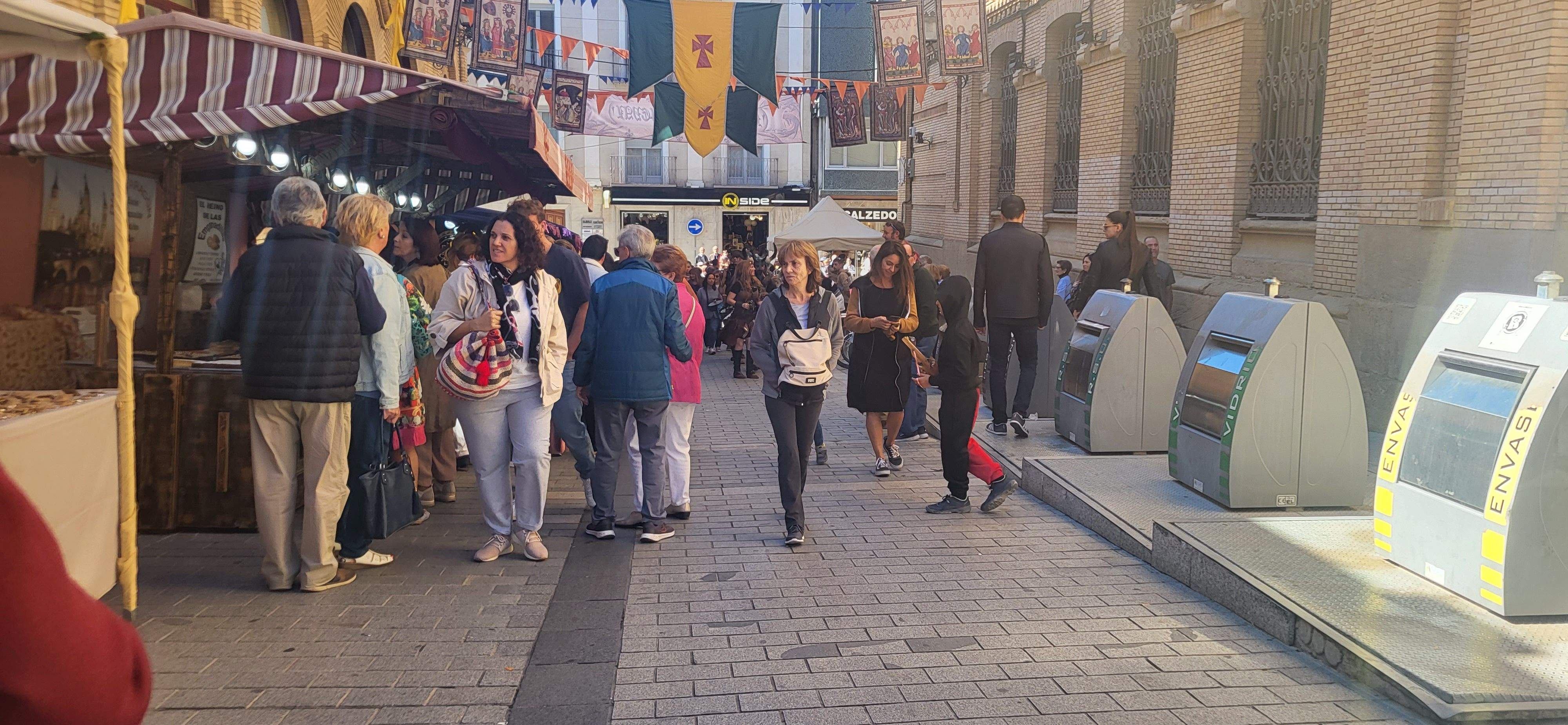 Mercado Medieval de Asapme Huesca 2022. Foto Myriam Martínez