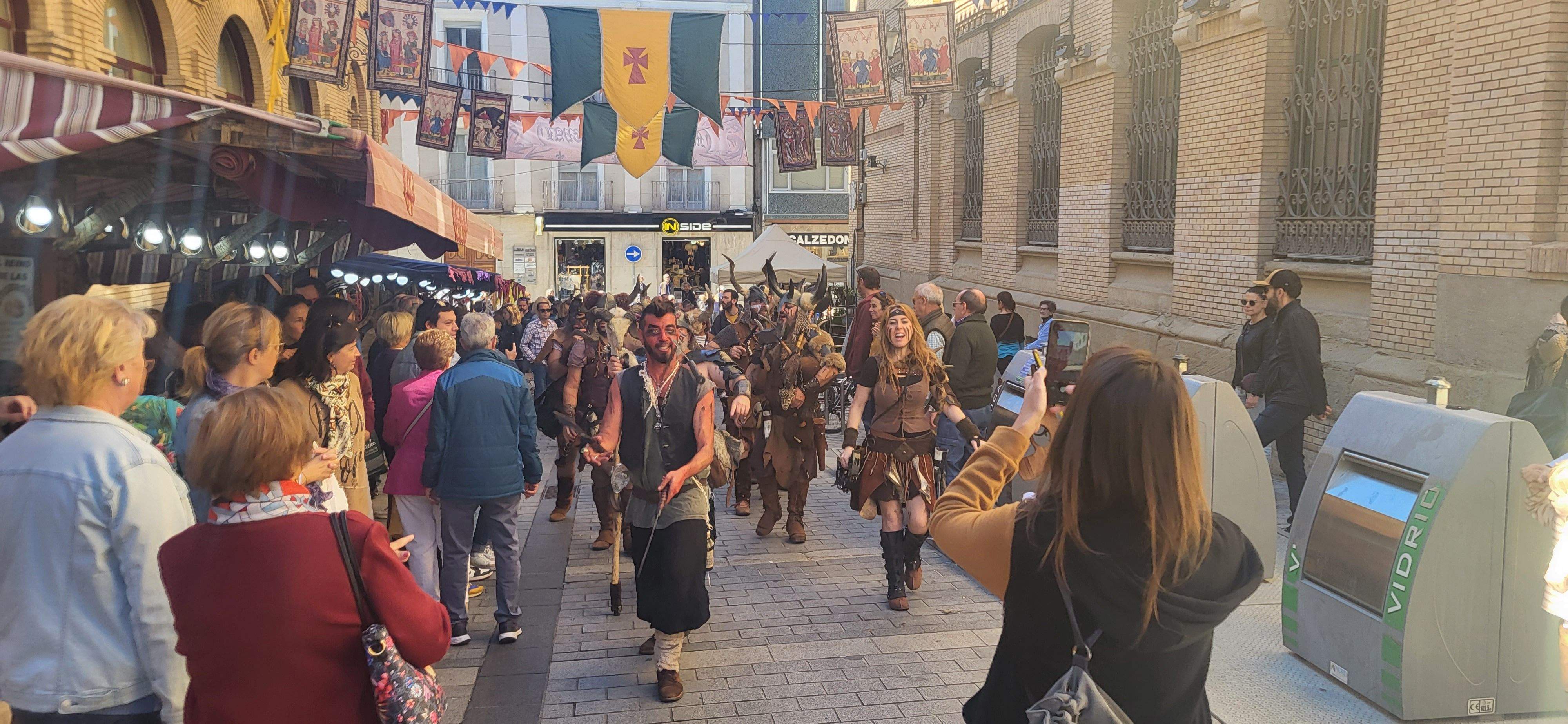 Mercado Medieval de Asapme Huesca 2022. Foto Myriam Martínez