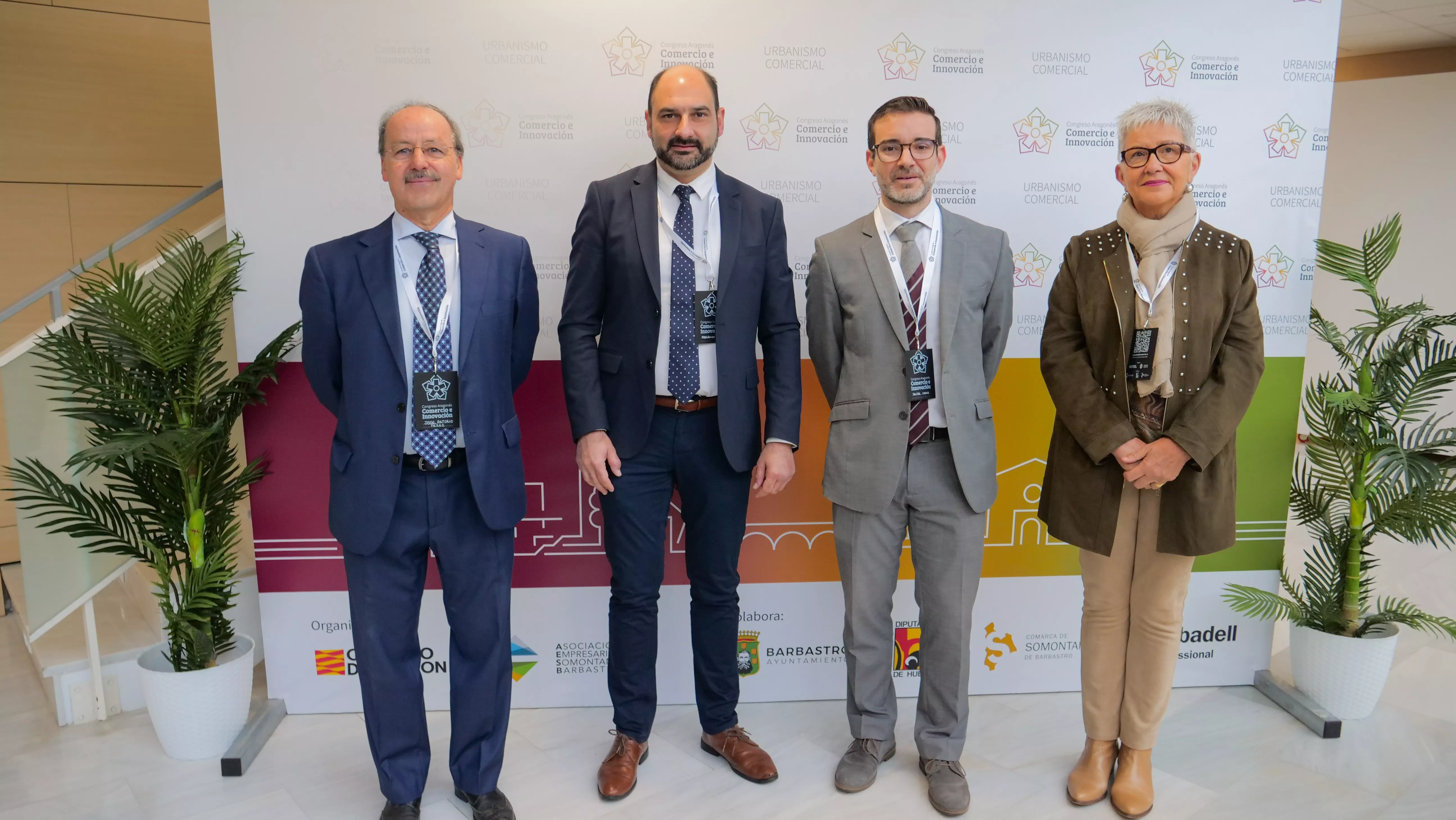 José Antonio Pérez Asensi, Fernando Torres, Javier Camo y María Jesús Laguna