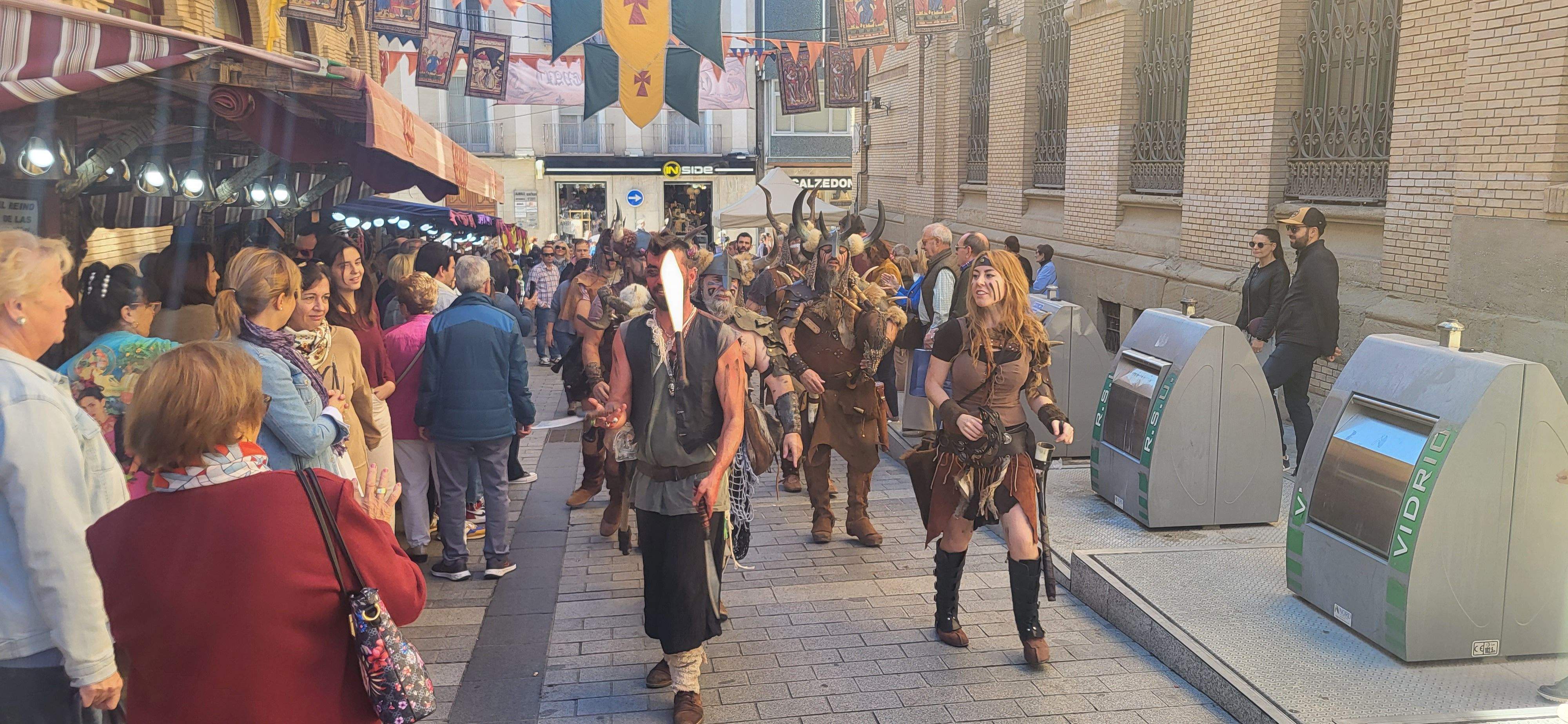 Mercado Medieval de Asapme Huesca 2022. Foto Myriam Martínez