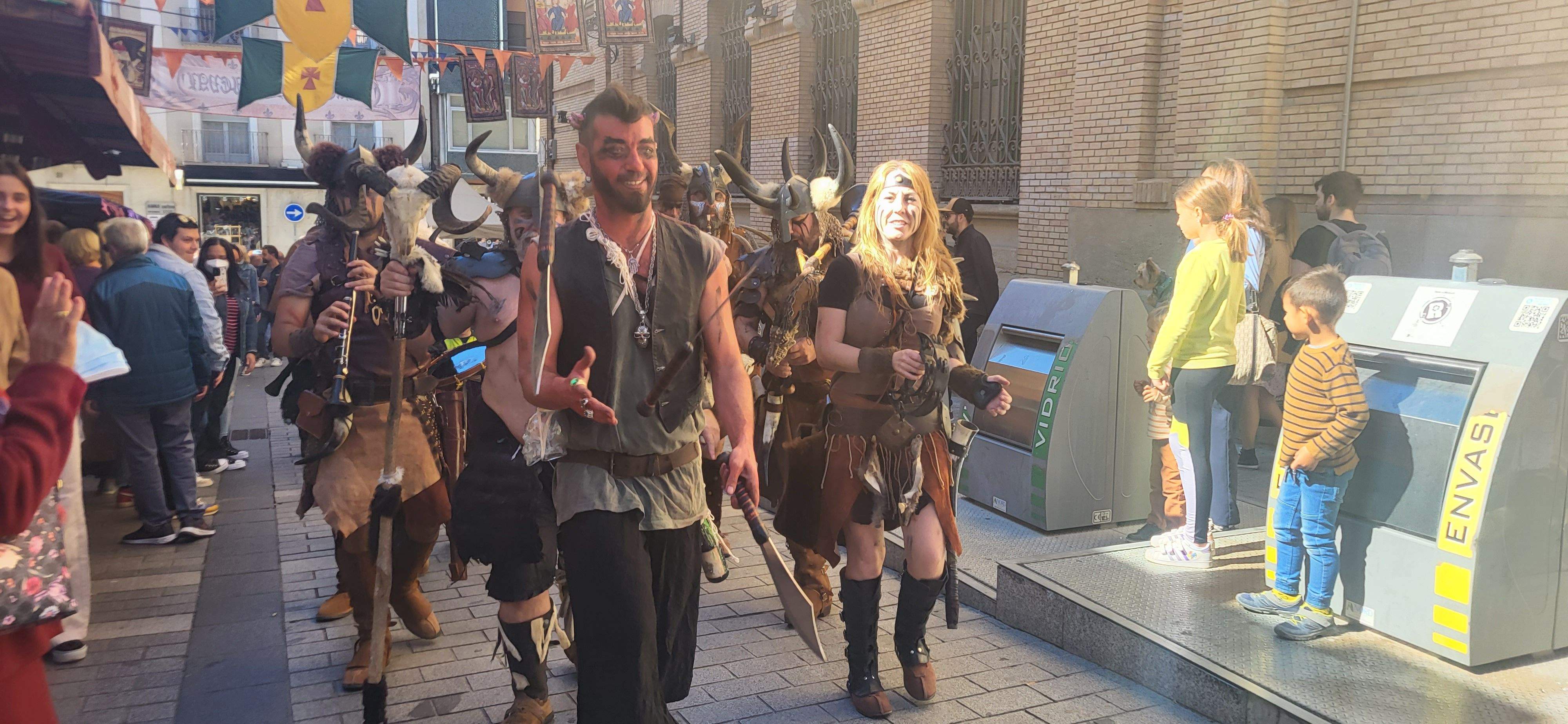 Mercado Medieval de Asapme Huesca 2022. Foto Myriam Martínez