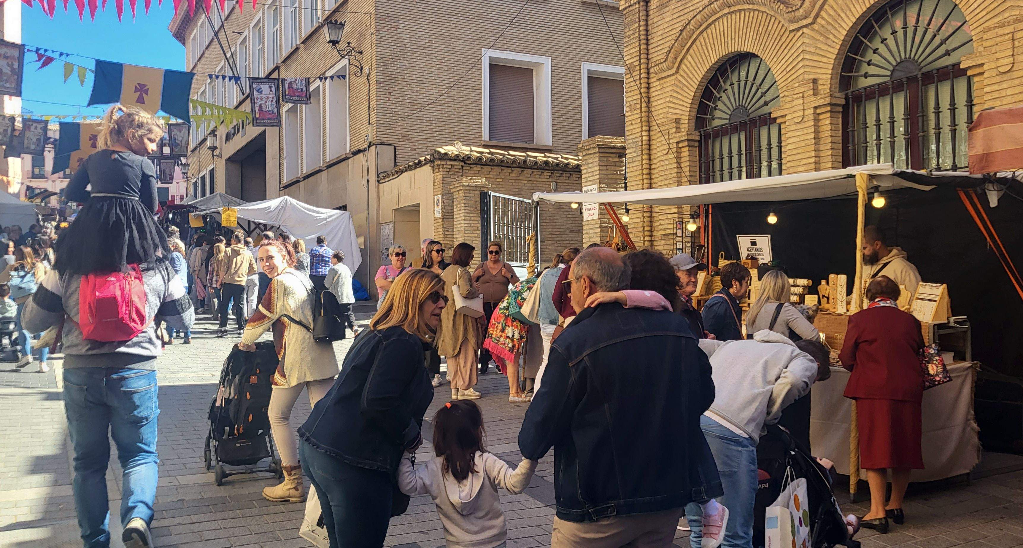 Mercado Medieval de Asapme Huesca 2022. Foto Myriam Martínez