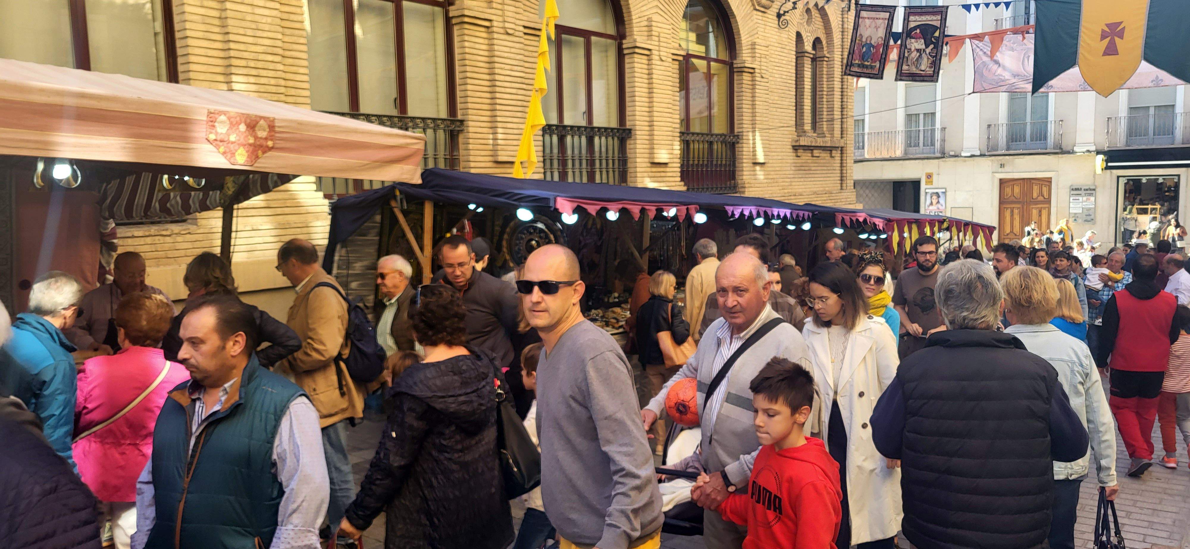 Mercado Medieval de Asapme Huesca 2022. Foto Myriam Martínez
