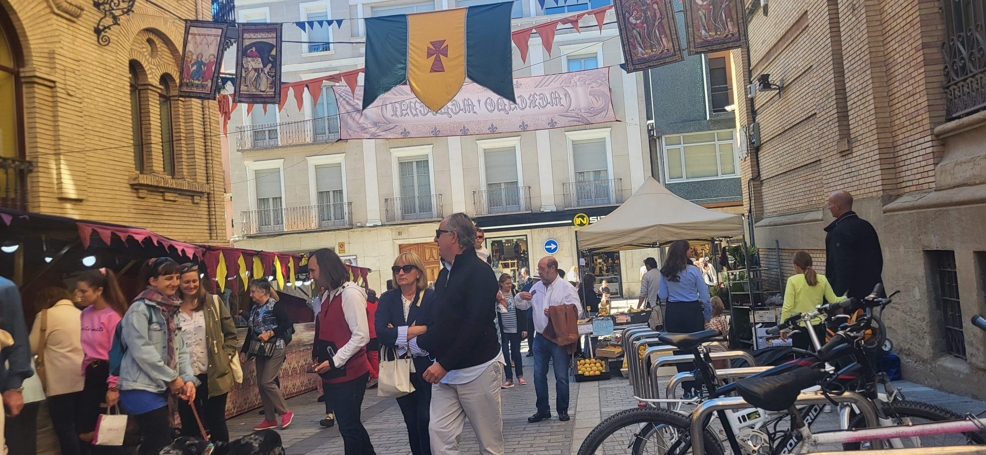 Mercado Medieval de Asapme Huesca 2022. Foto Myriam Martínez