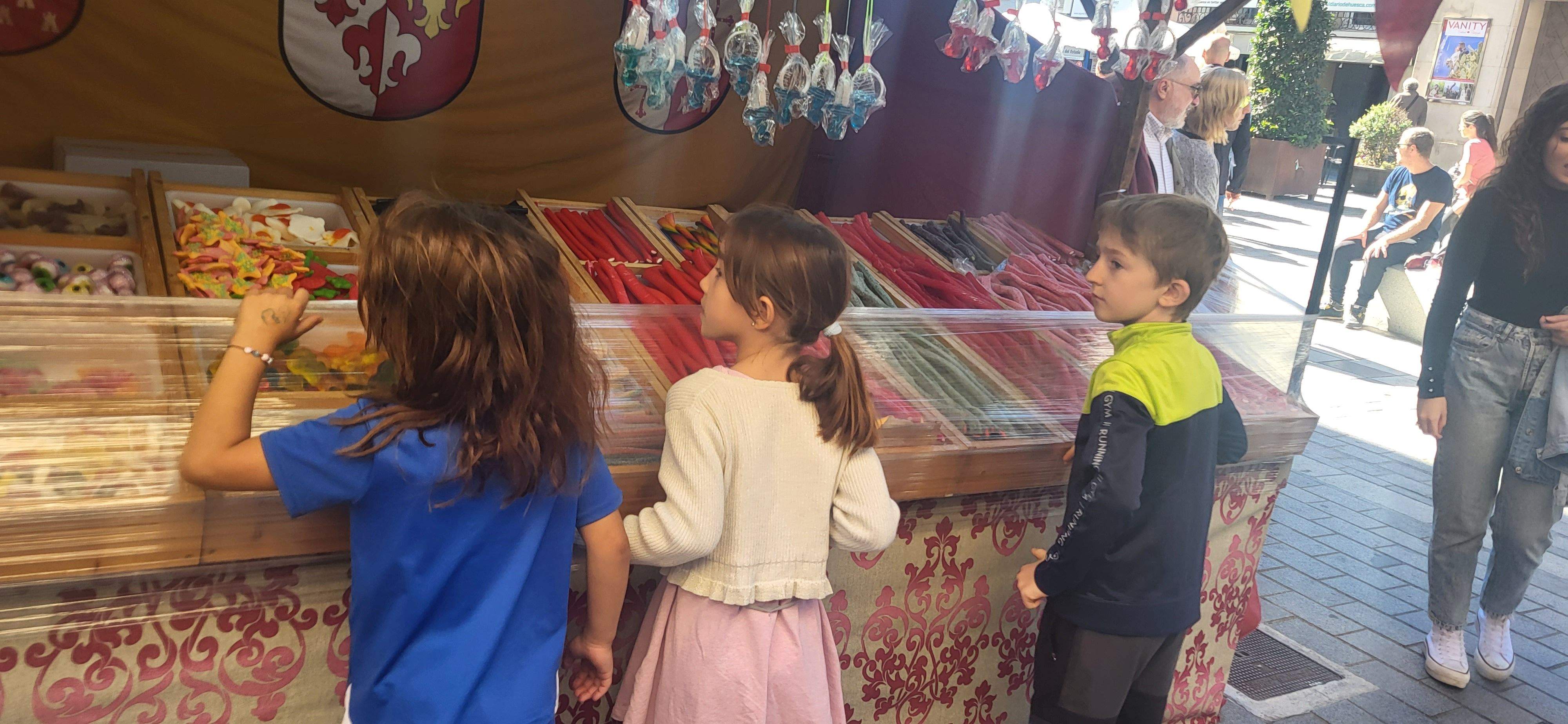 Mercado Medieval de Asapme Huesca 2022. Foto Myriam Martínez