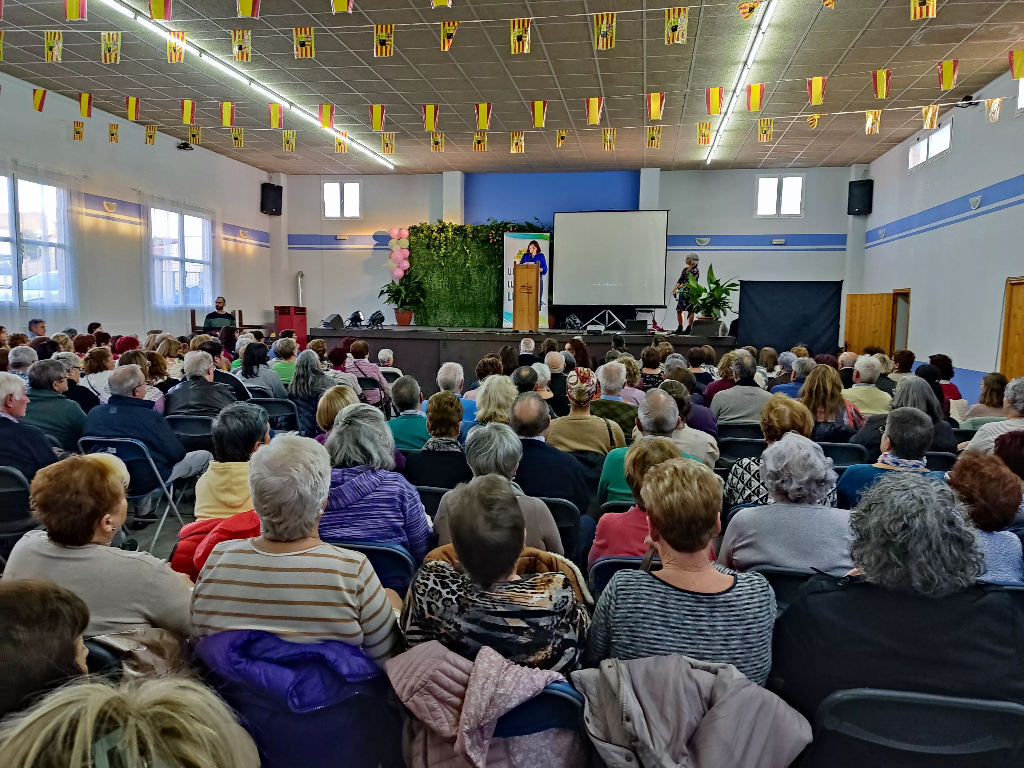 Inauguración del curso del centro de educación de adultos en Monegros
