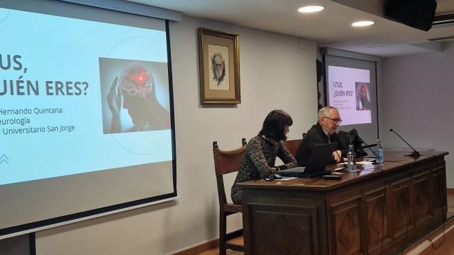 Natalia Hernando insiste en la importancia de asistir cuanto antes al hospital. Foto Myriam Martínez Natalia Hernando insiste en la importancia de asistir cuanto antes al hospital. Foto Myriam Martínez