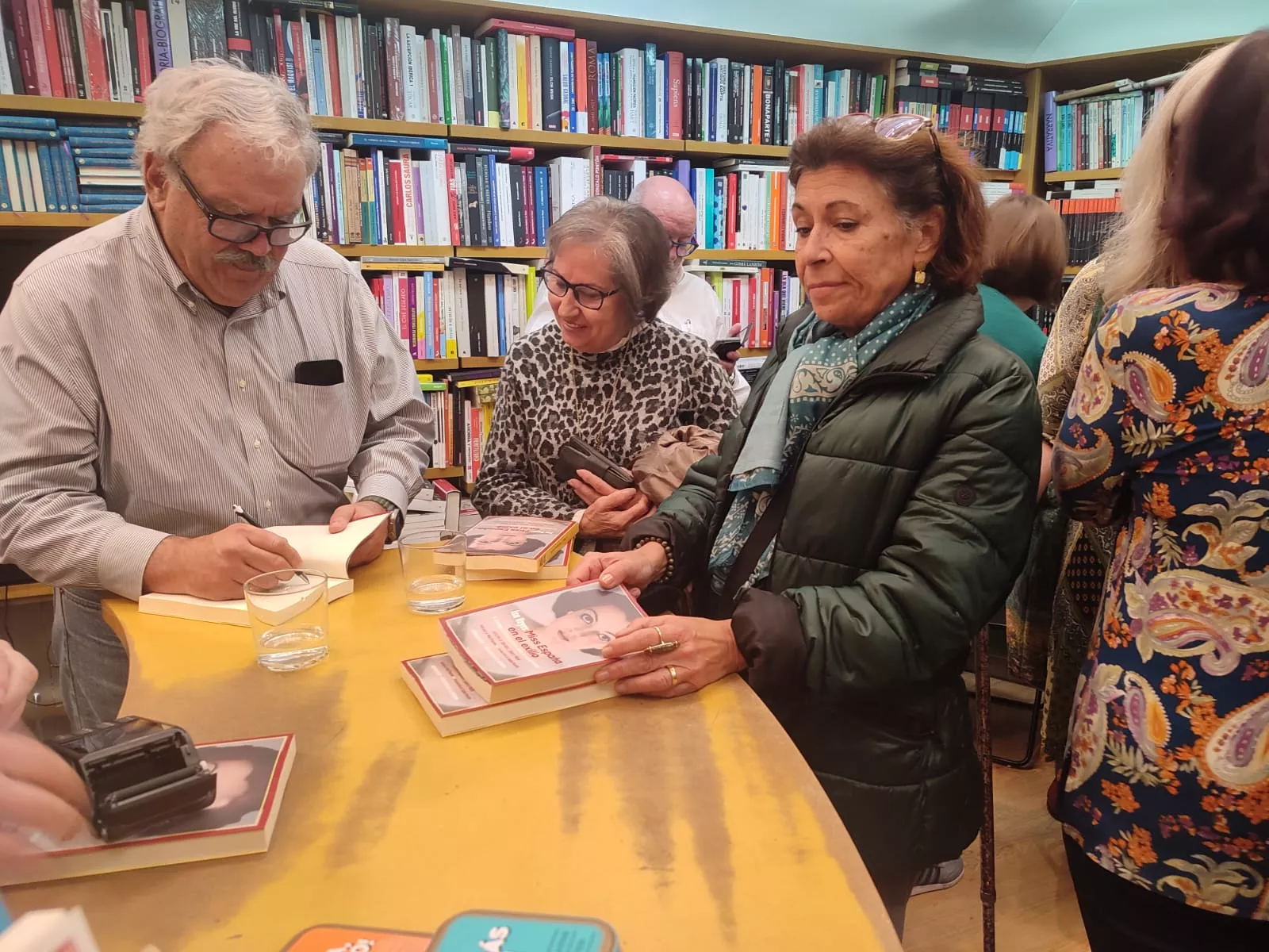 Presentación de Isa Reyes, Miss España en el exilio. Fotos MAB