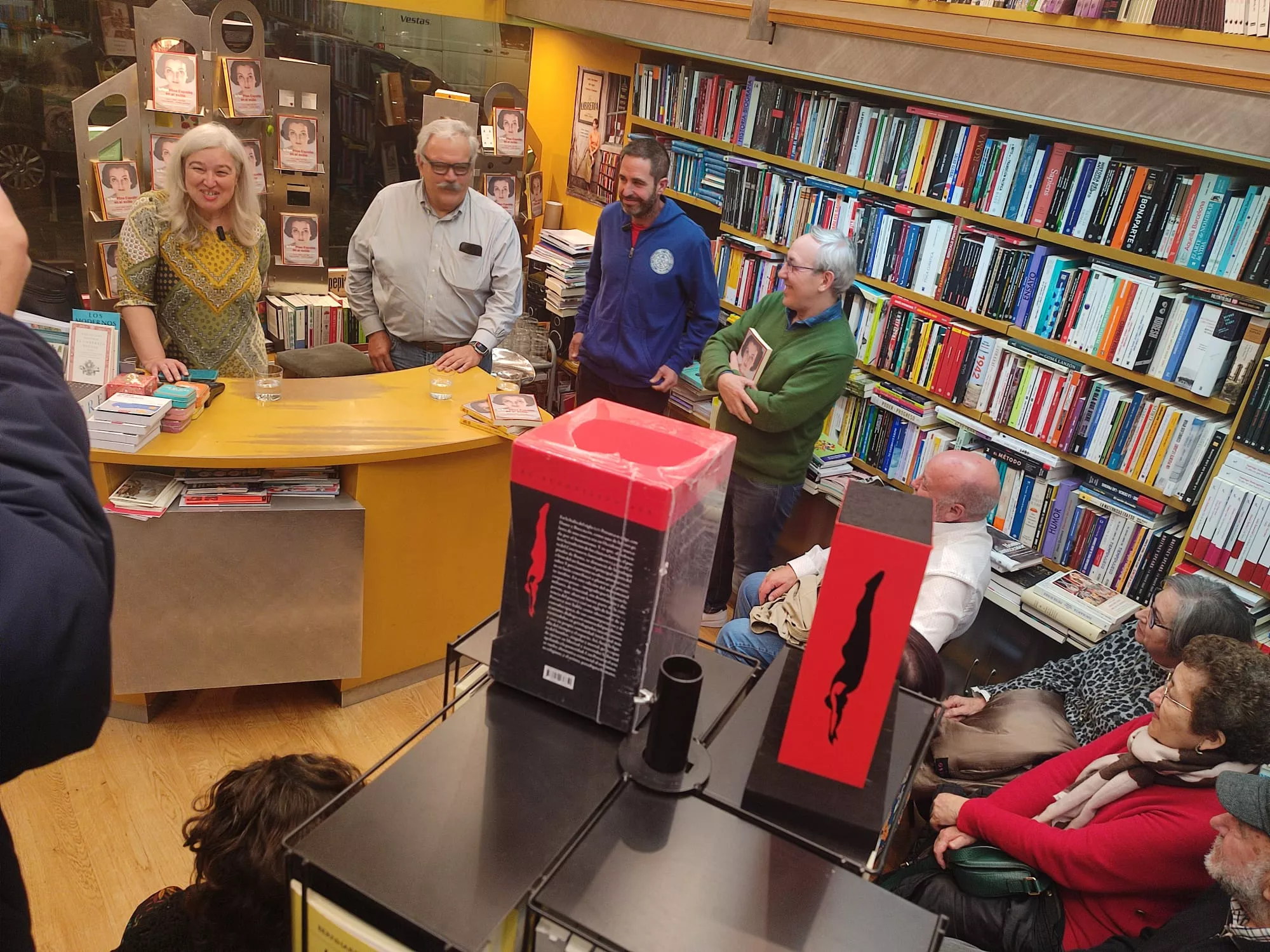 Presentación de Isa Reyes, Miss España en el exilio. Fotos MAB