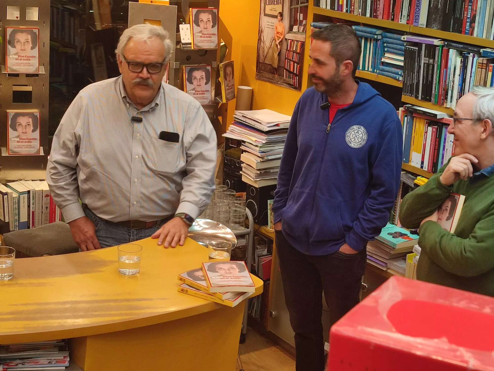 Presentación de Isa Reyes, Miss España en el exilio. Fotos MAB