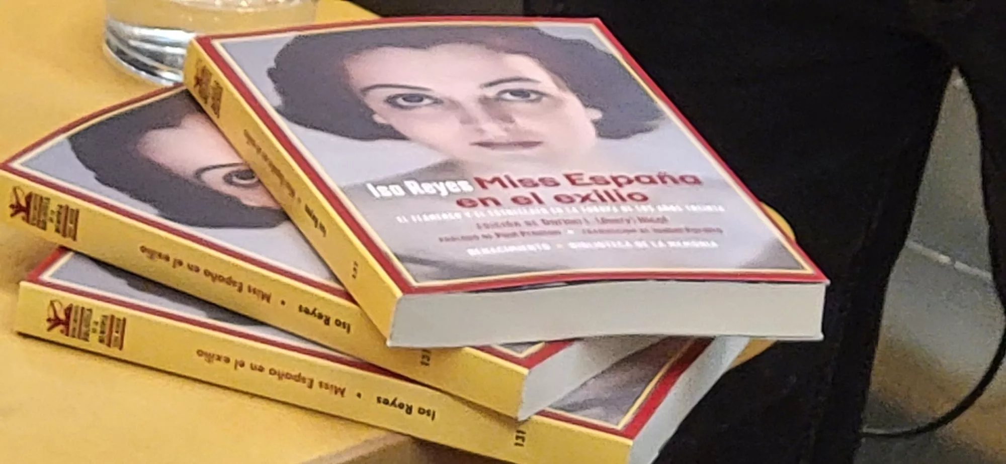 Presentación de Isa Reyes, Miss España en el exilio. Fotos MAB