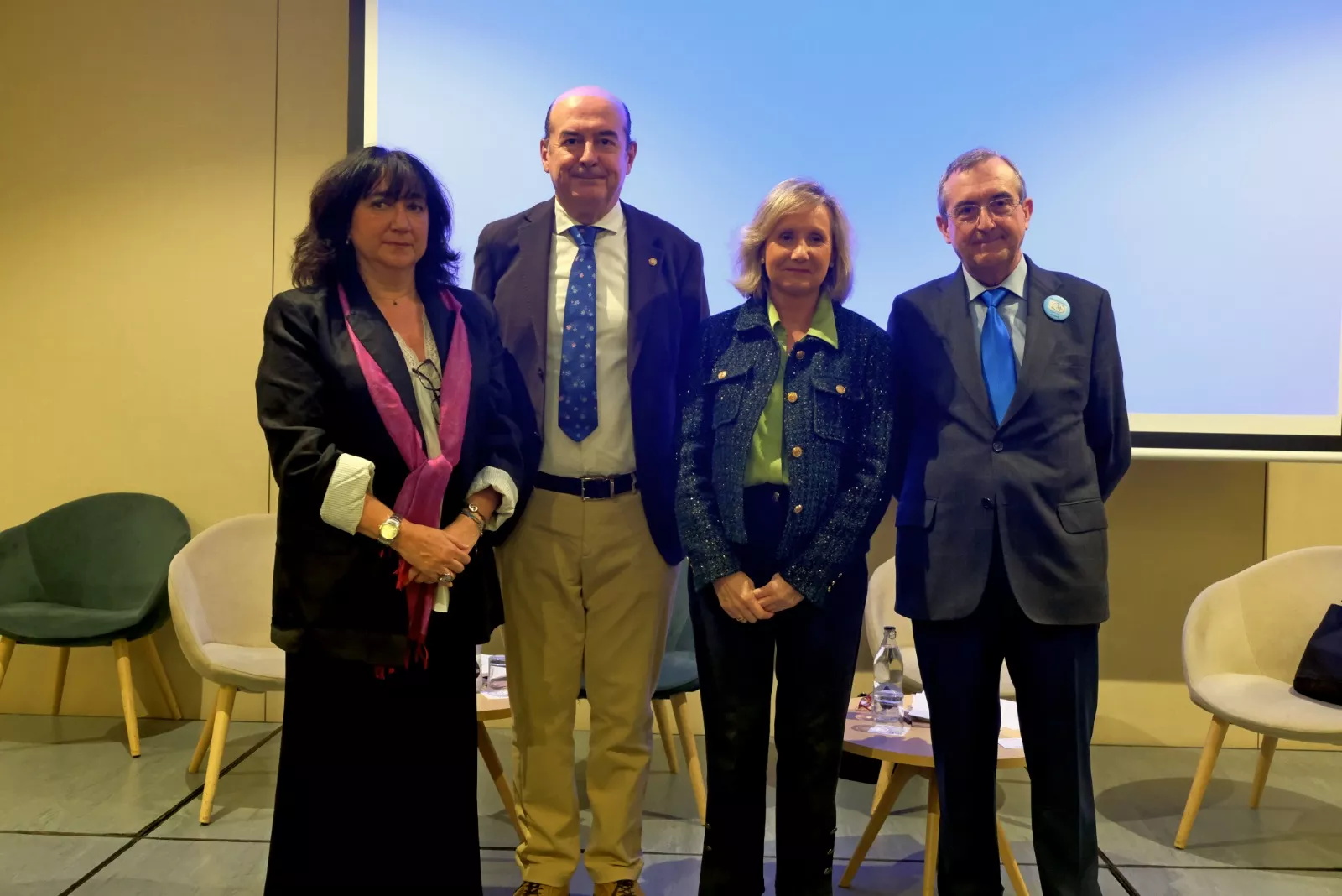 Mar Gracia Ramón Boria Cristina Castillo y Leandro Catalán en el Congreso de Fasamet