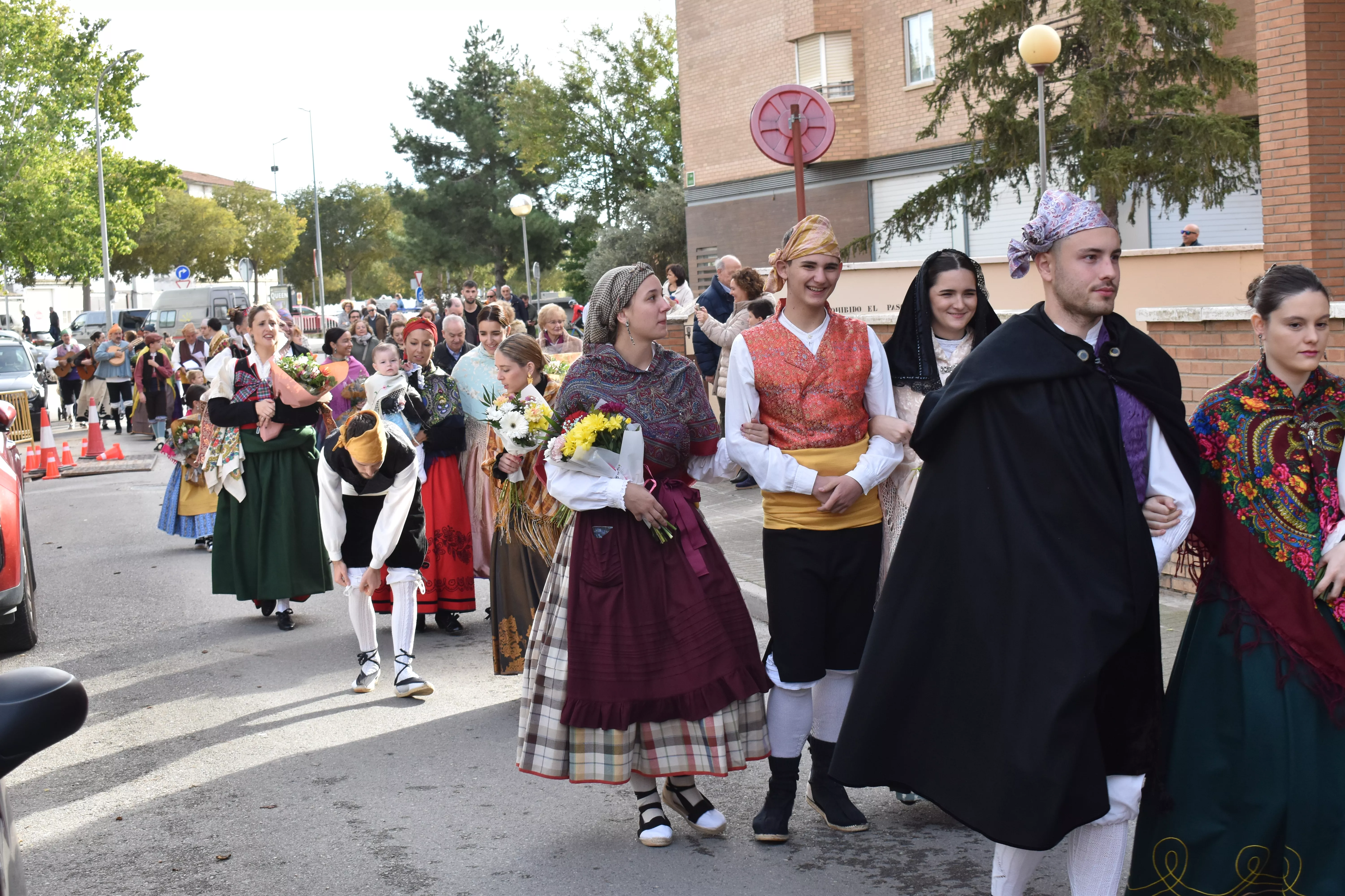 Solemne ofrenda de flores y frutos a San Martín