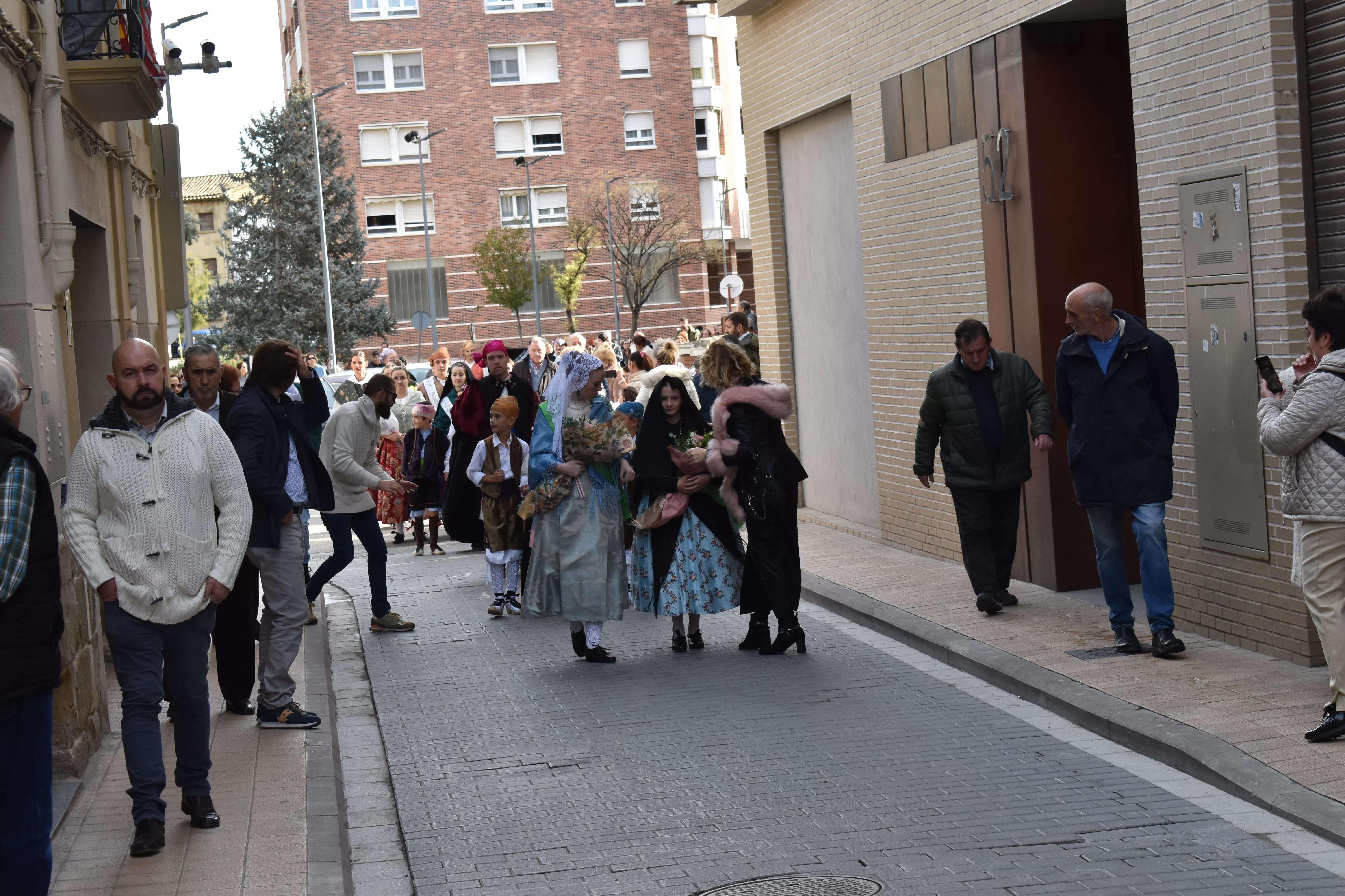 Solemne ofrenda de flores y frutos a San Martín