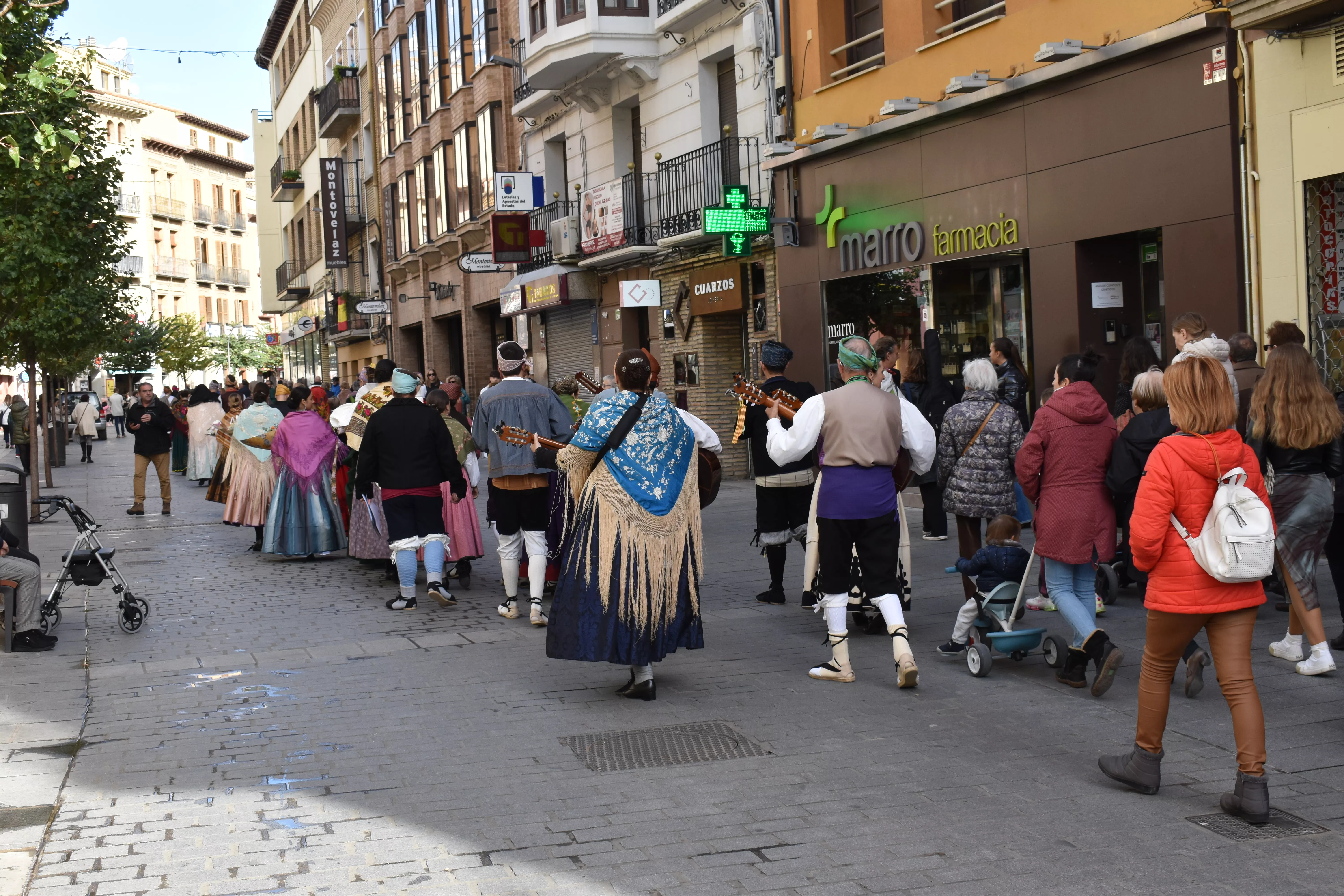 Solemne ofrenda de flores y frutos a San Martín