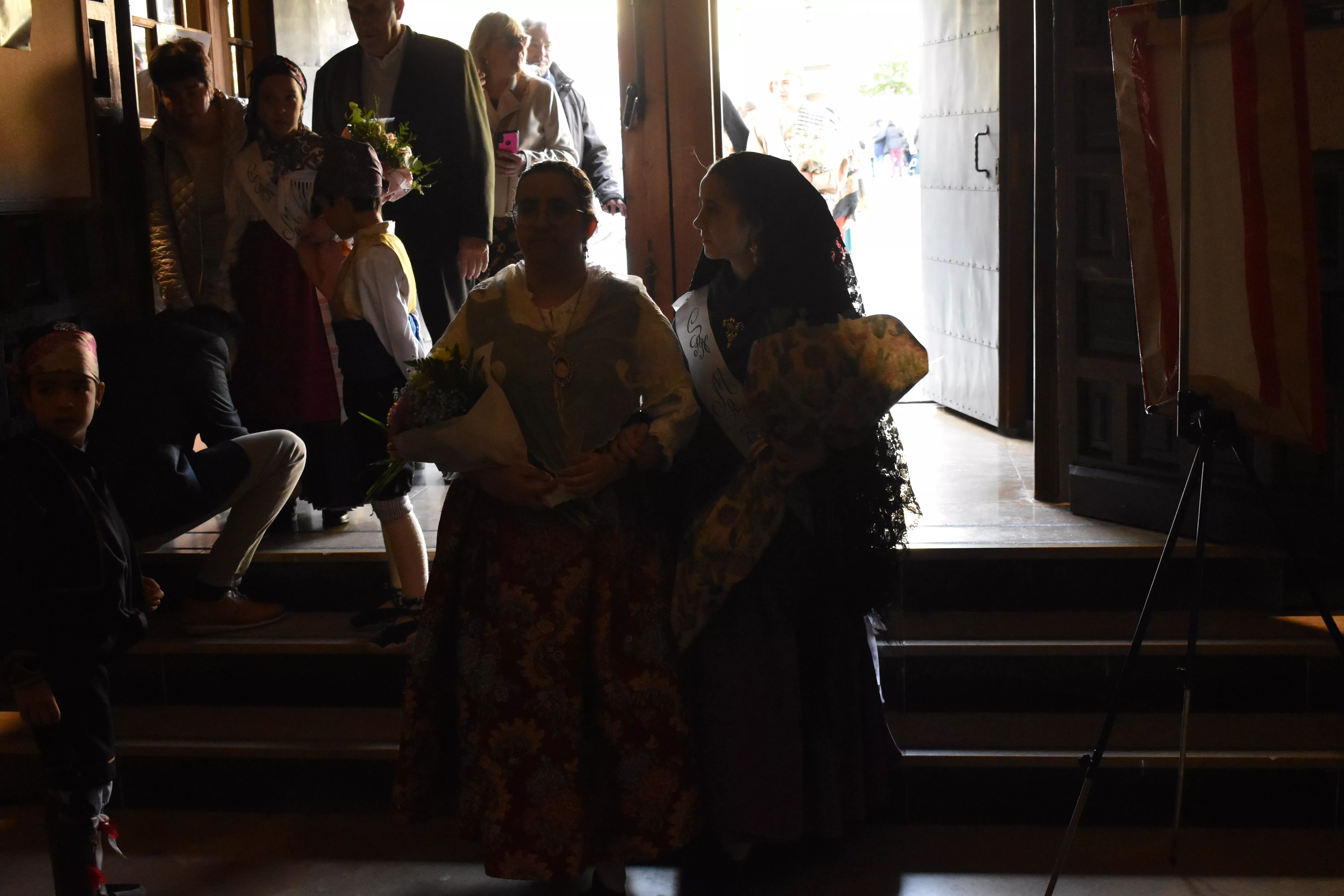 Solemne ofrenda de flores y frutos a San Martín