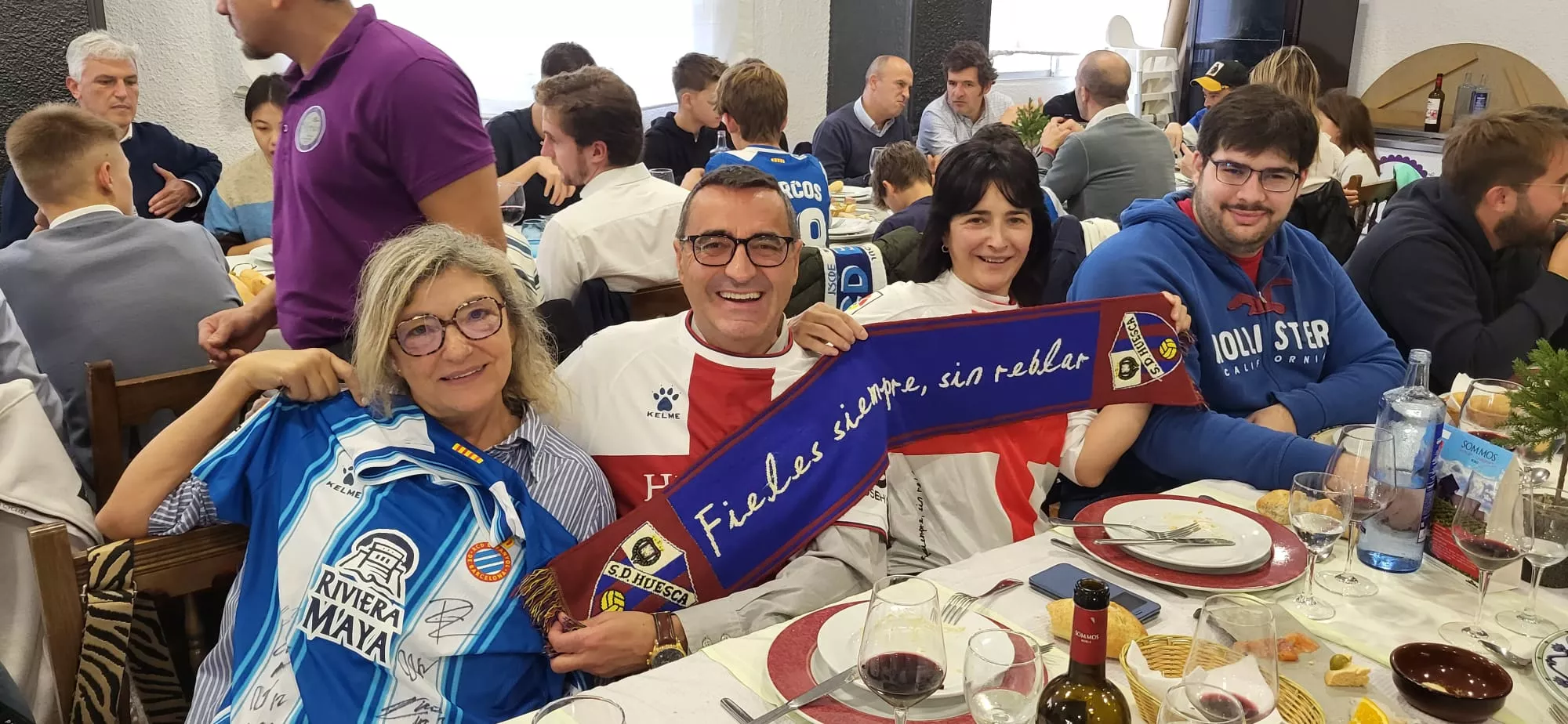 Hermanamiento entre Huesca y el Espanyol