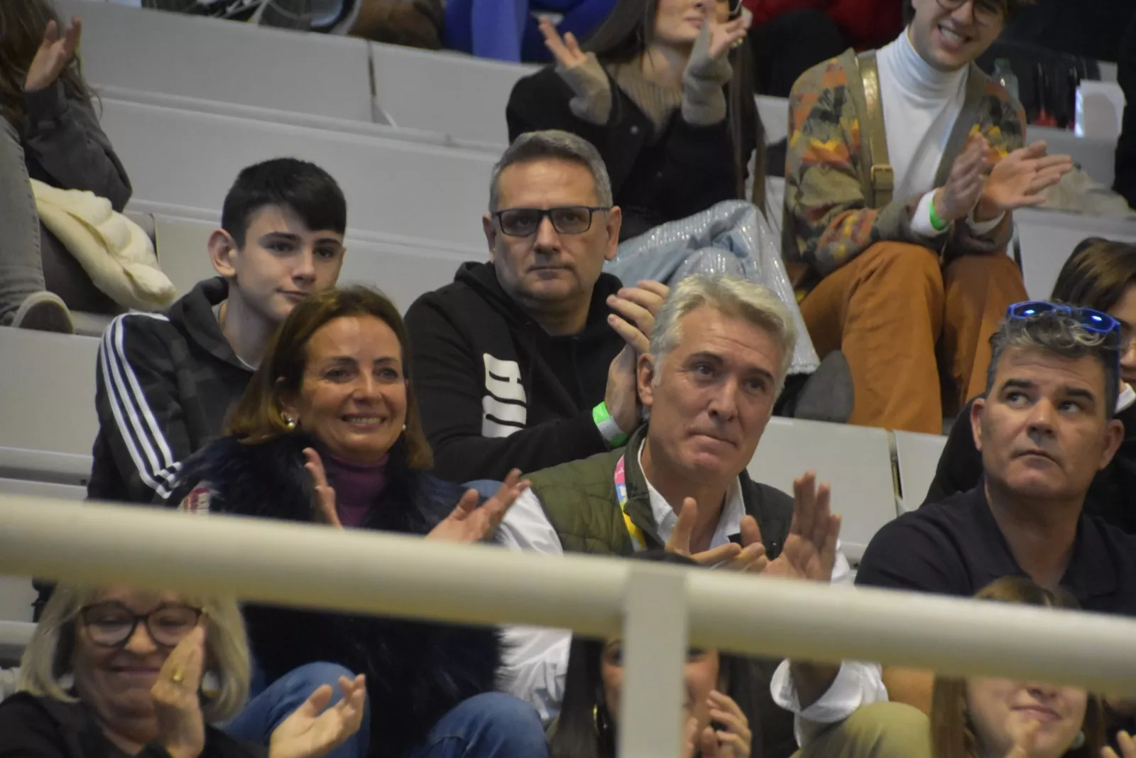 Homenaje a Inés Bergua de la Federación Aragonesa de Gimnasia. Foto Noemí L. Labara