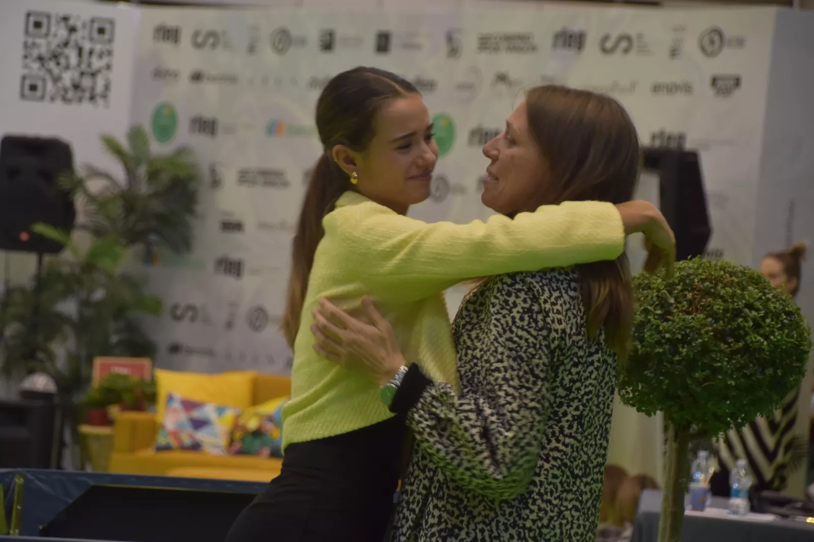 Homenaje a Inés Bergua de la Federación Aragonesa de Gimnasia. Foto Noemí L. Labara