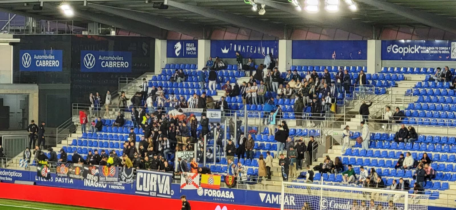 El Huesca-Espanyol, una gran fiesta