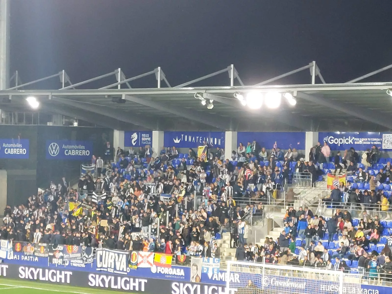 El Huesca-Espanyol, una gran fiesta