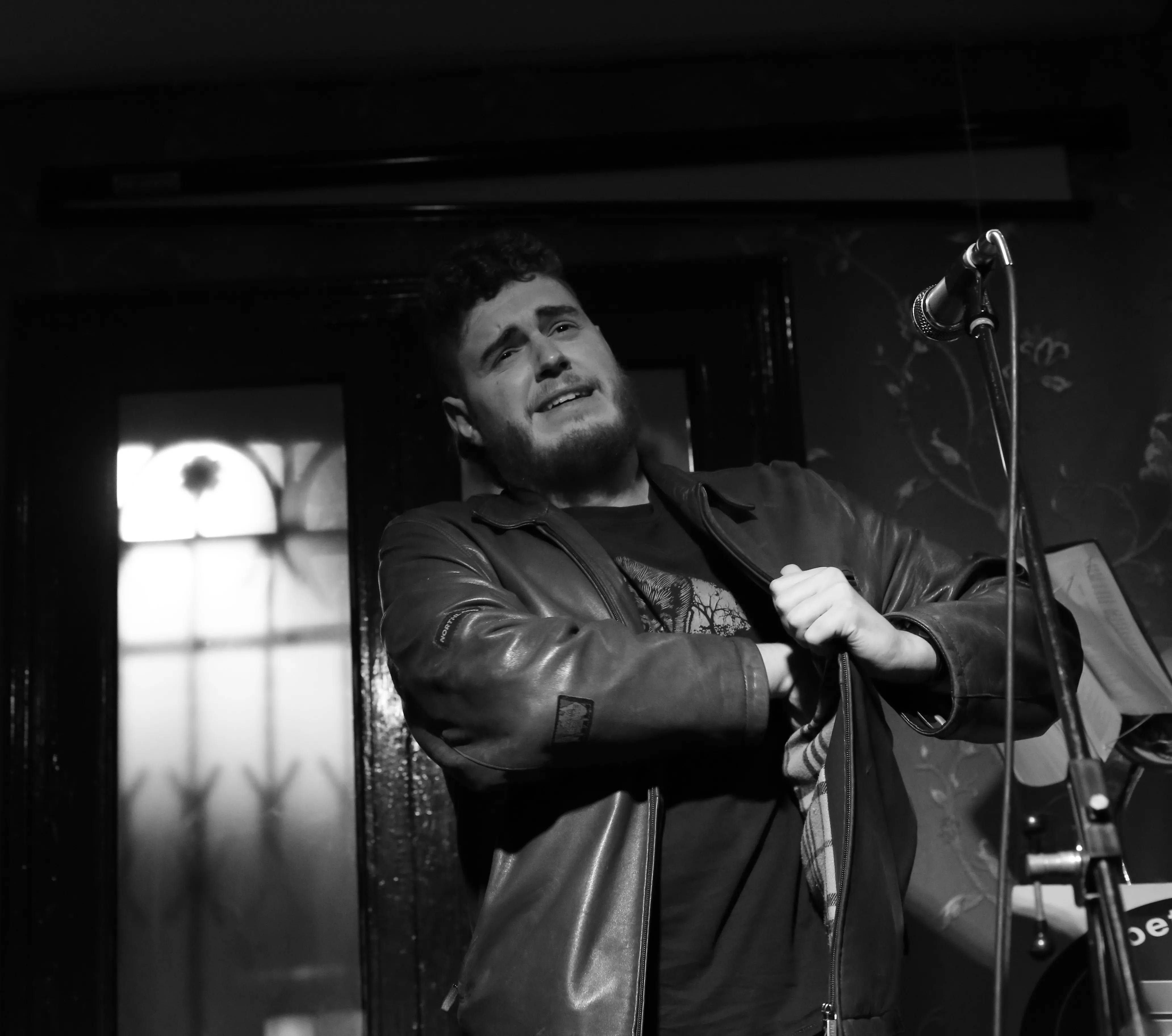 Diego Saura, creador de Terror in Teruel Town  (T.T.T.). Foto Andrii