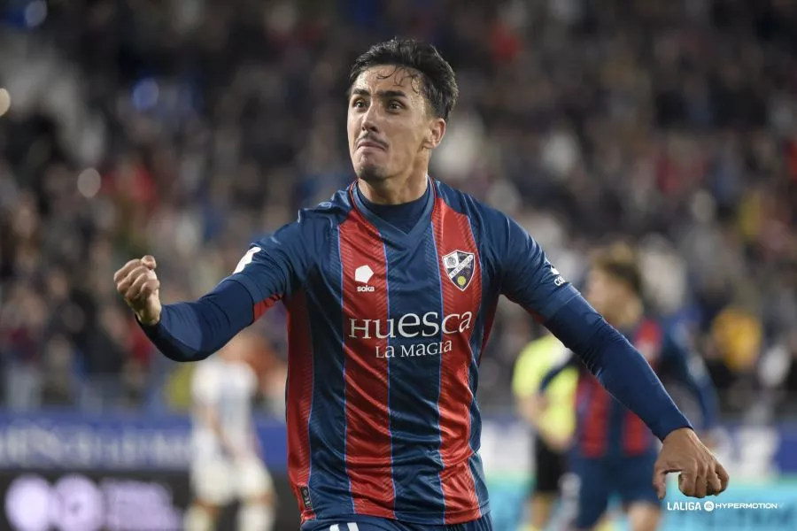 Ignasi Vilarrasa celebra el gol