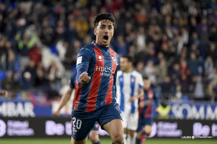 Ignasi Vilarrasa, jugador del Huesca.