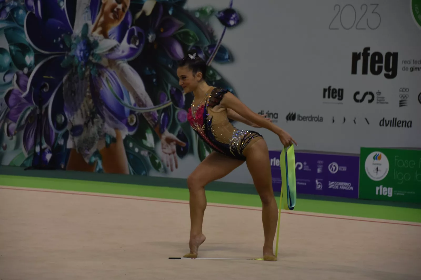 Actuación de la final de la Liga Iberdrola. Foto Noemí Labara