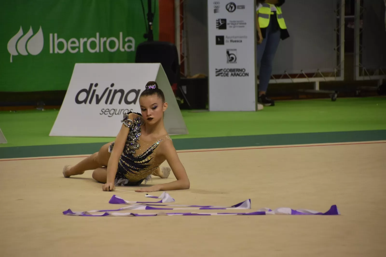 Actuación de la final de la Liga Iberdrola. Foto Noemí Labara