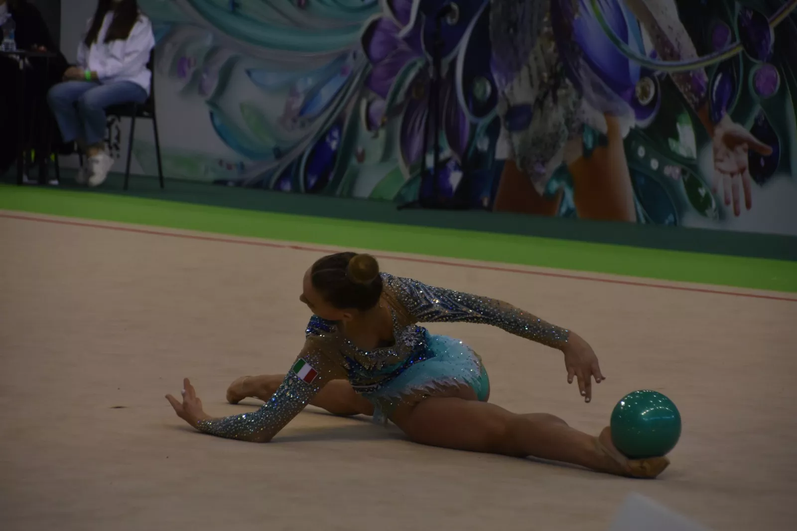 Actuación de la final de la Liga Iberdrola. Foto Noemí Labara