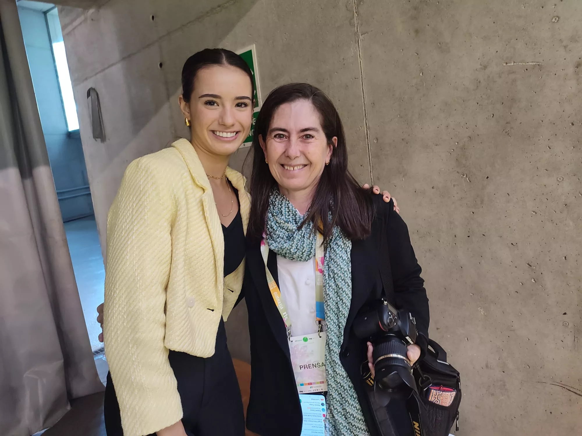 Inés Bergua en Huesca