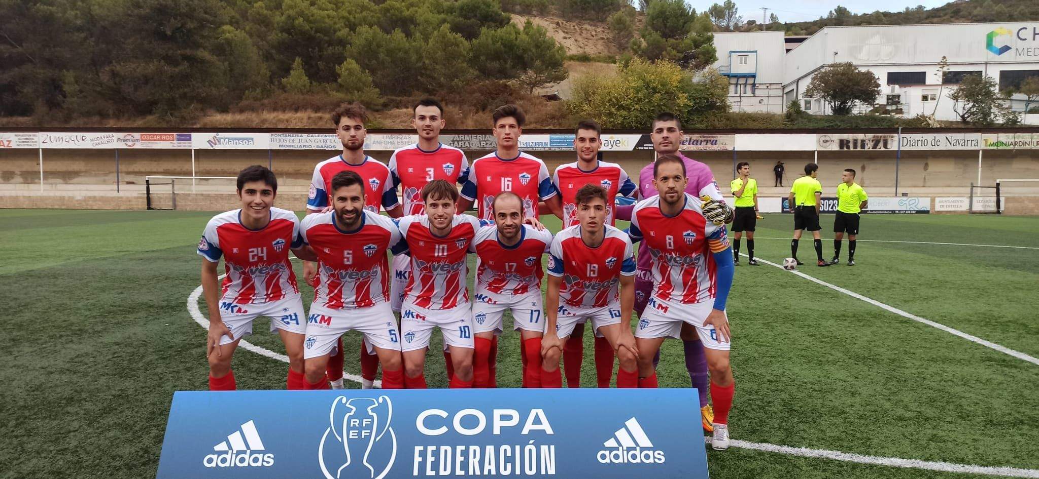 Once del Monzón en el partido de Copa RFEF