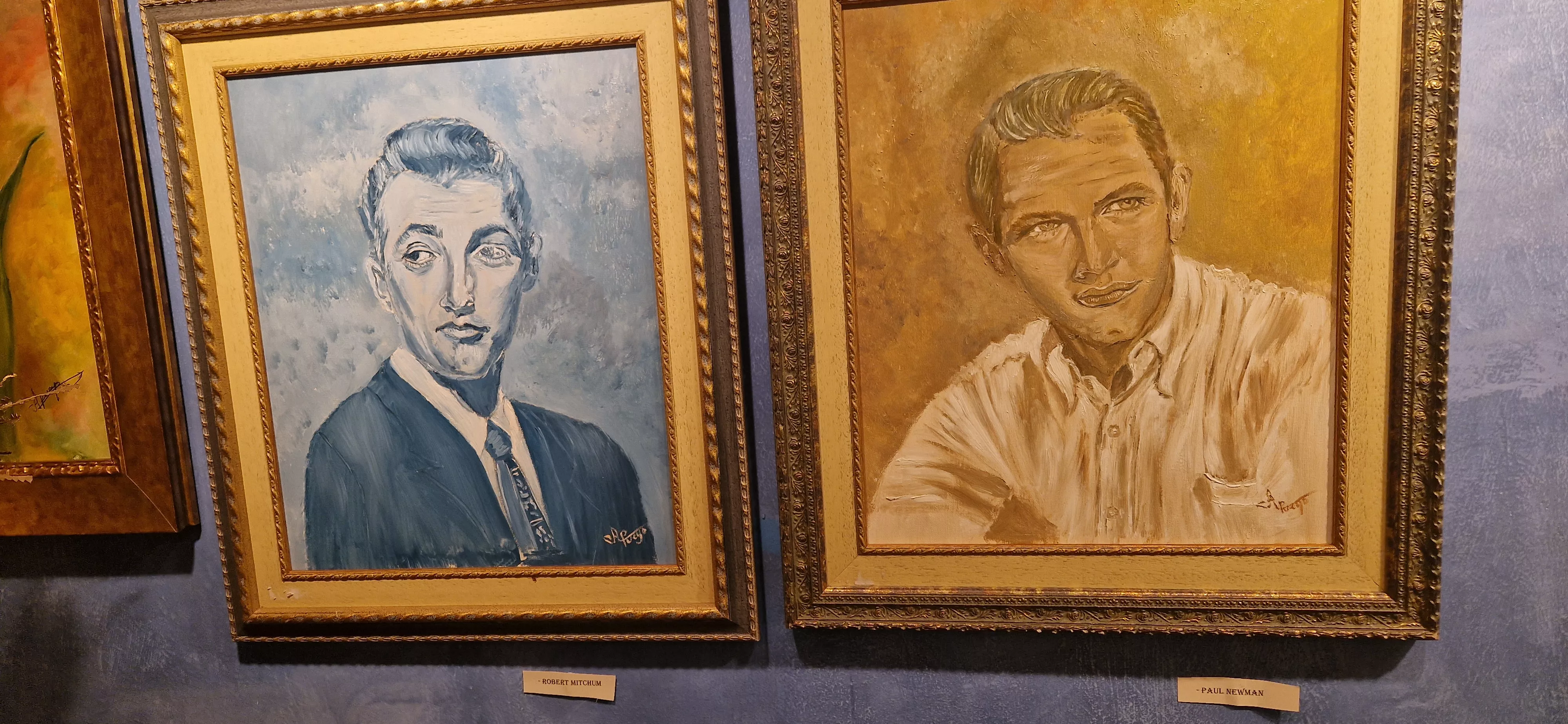 Obras de Ana María Pueyo en la galería Iris, noviembre 2023. Foto Myriam Martínez