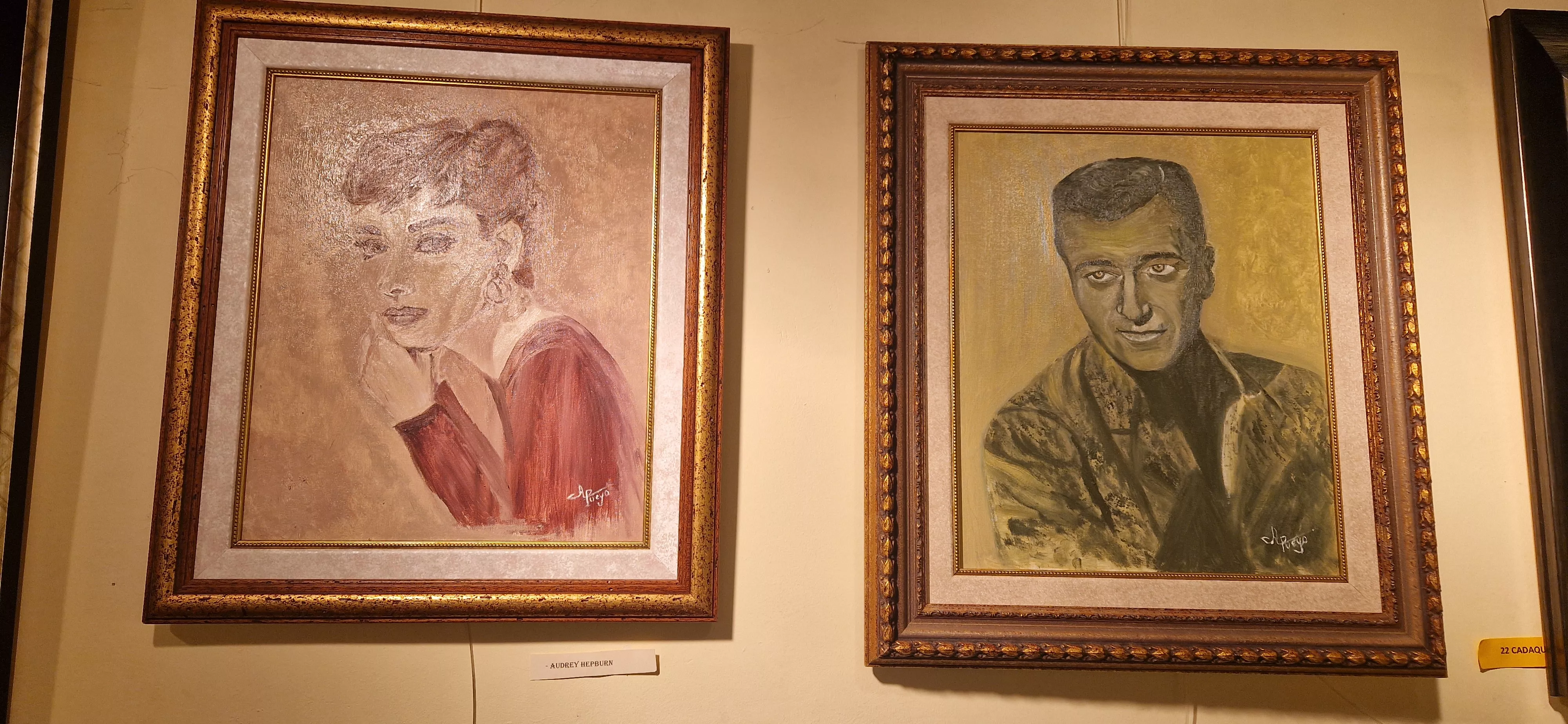 Obras de Ana María Pueyo en la galería Iris, noviembre 2023. Foto Myriam Martínez