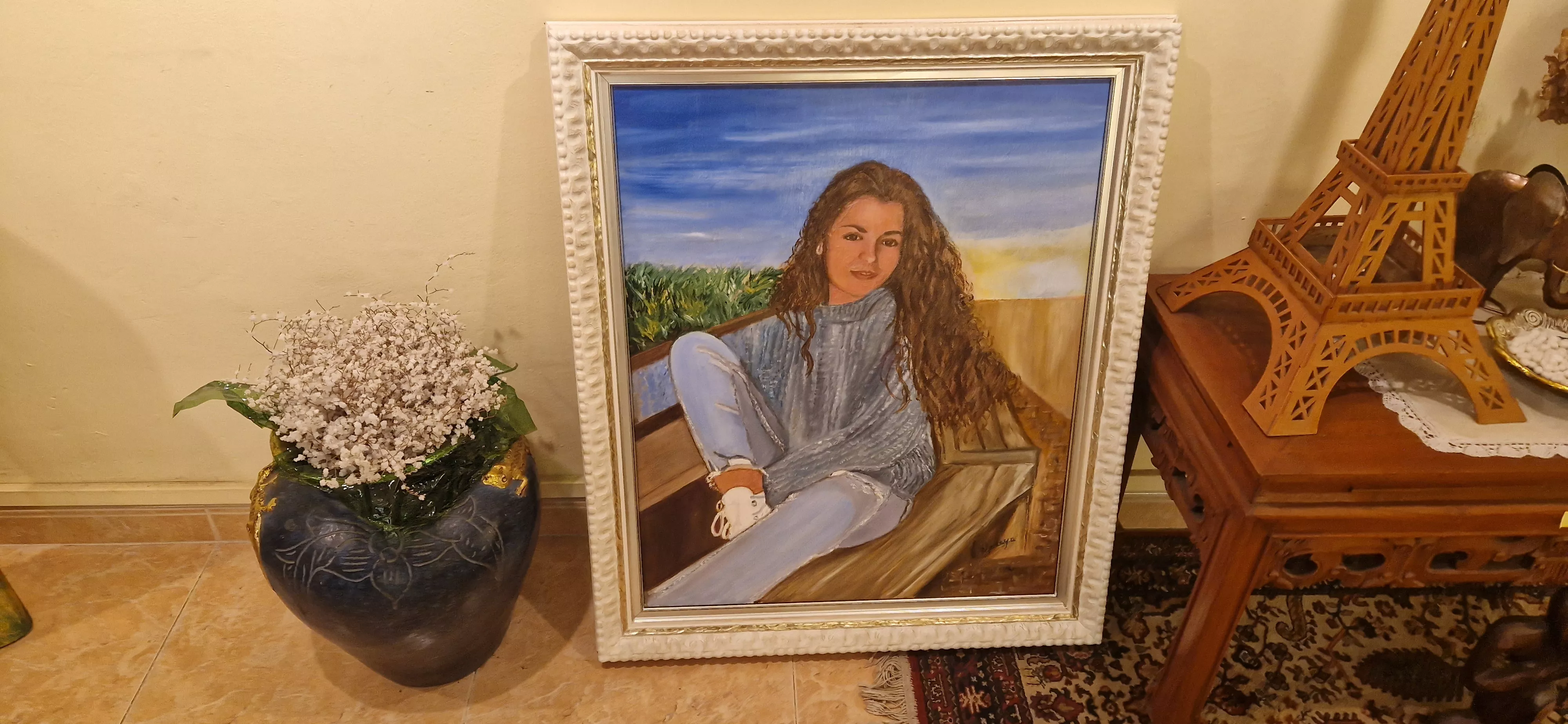 Obras de Ana María Pueyo en la galería Iris, noviembre 2023. Foto Myriam Martínez