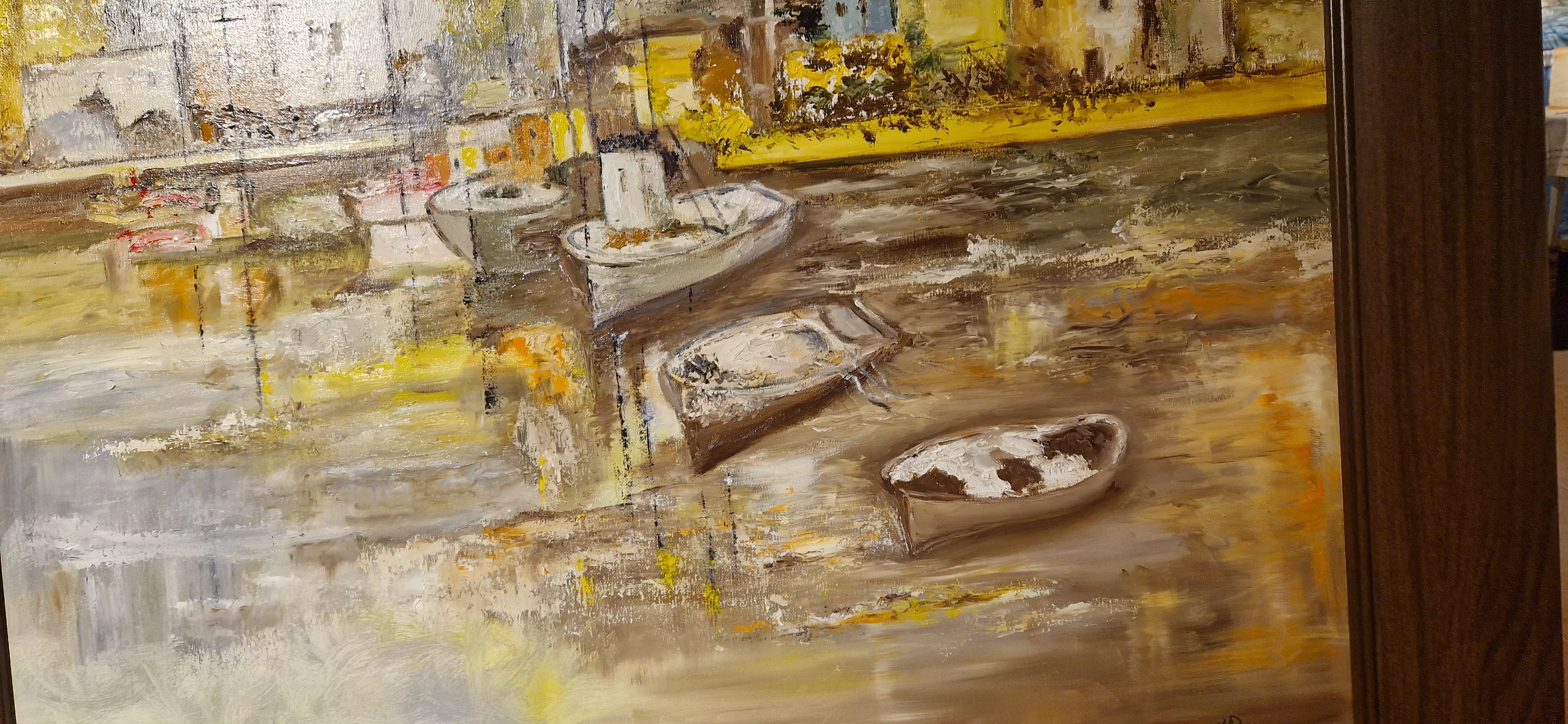 Obras de Ana María Pueyo en la galería Iris, noviembre 2023. Foto Myriam Martínez