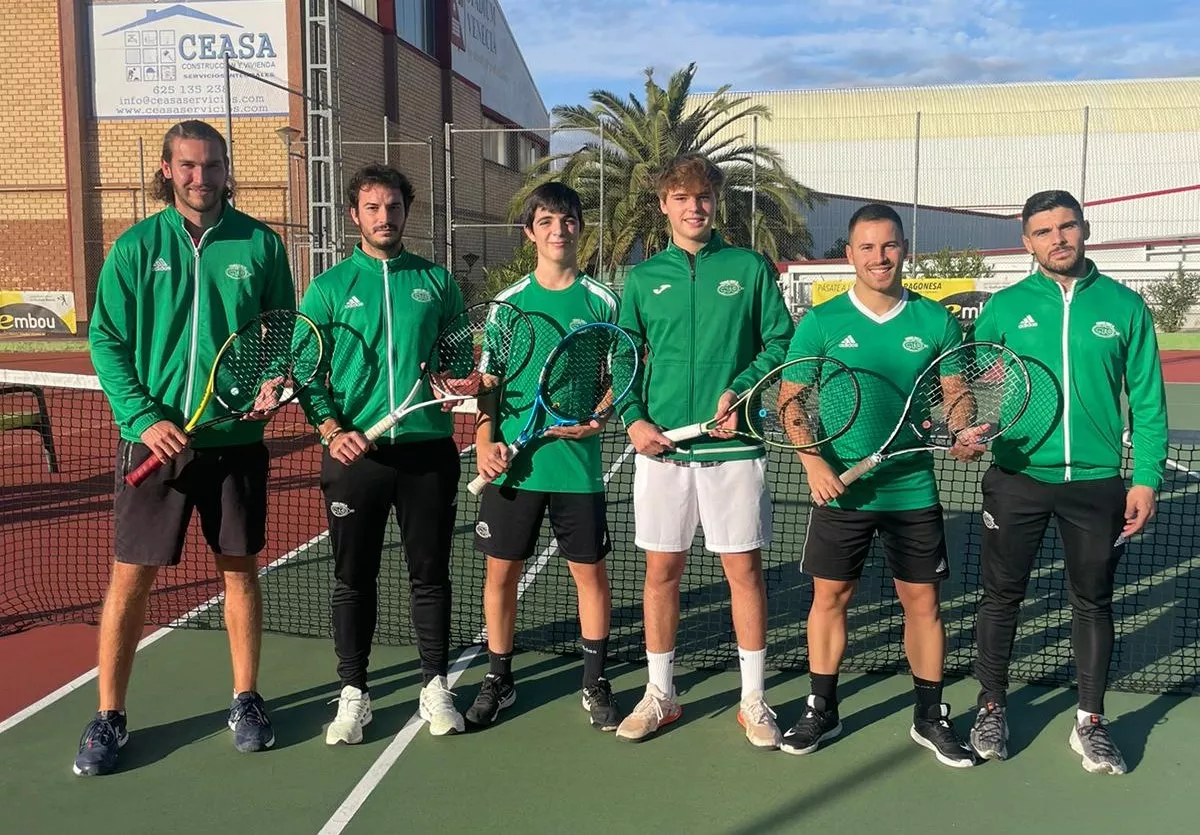 Víctor Morlán, Toño Aínsa, Toño Bueno y Pablo Camarón
