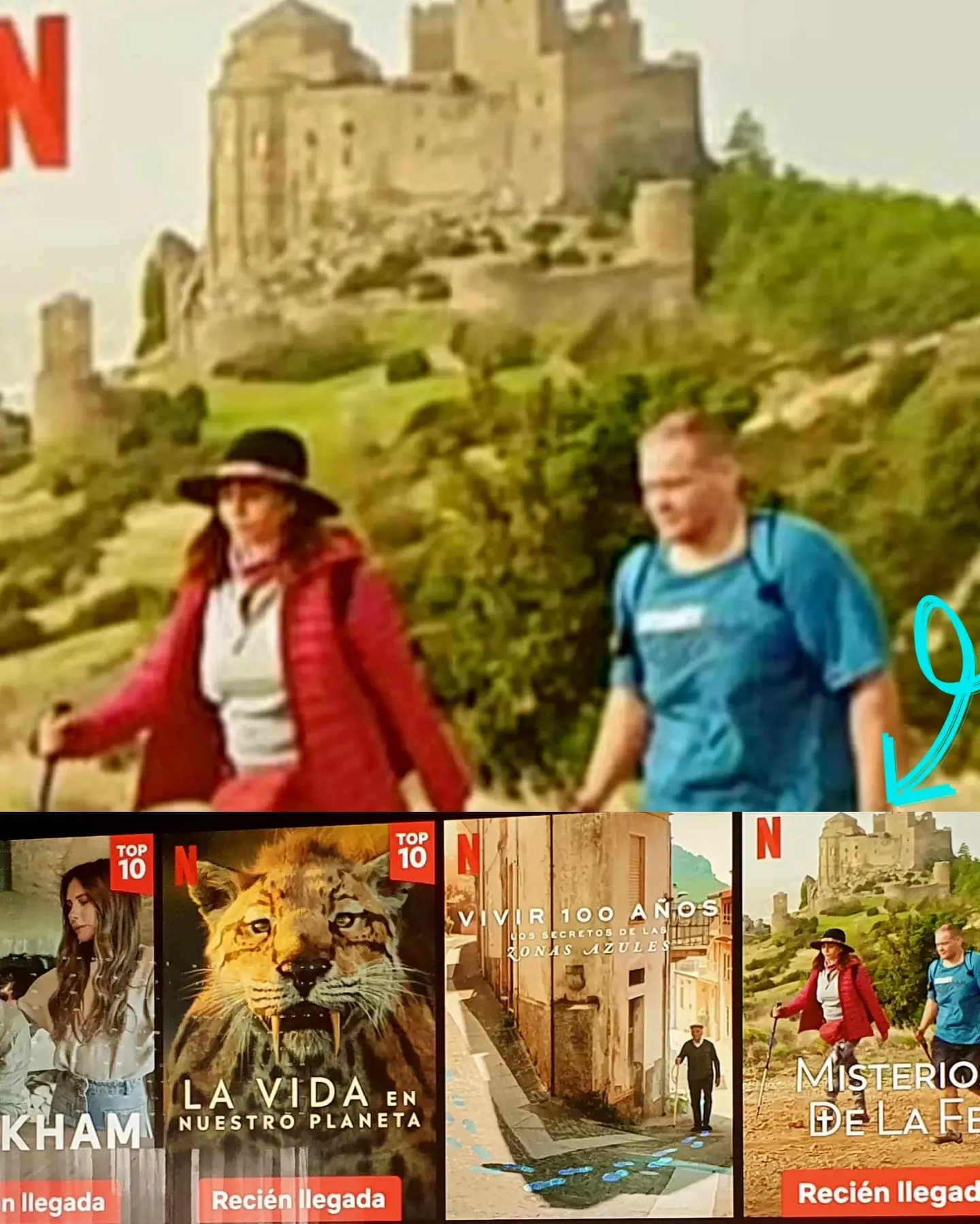 Tomas de Misterios de la Fe por el Santo Grial, que se emite en Netflix