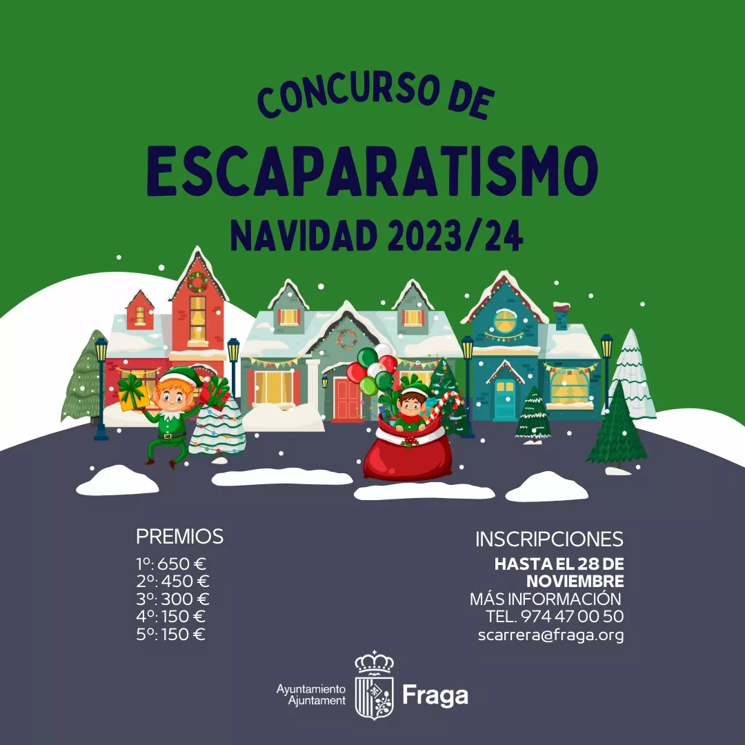 Cartel del concurso de escaparatismo
