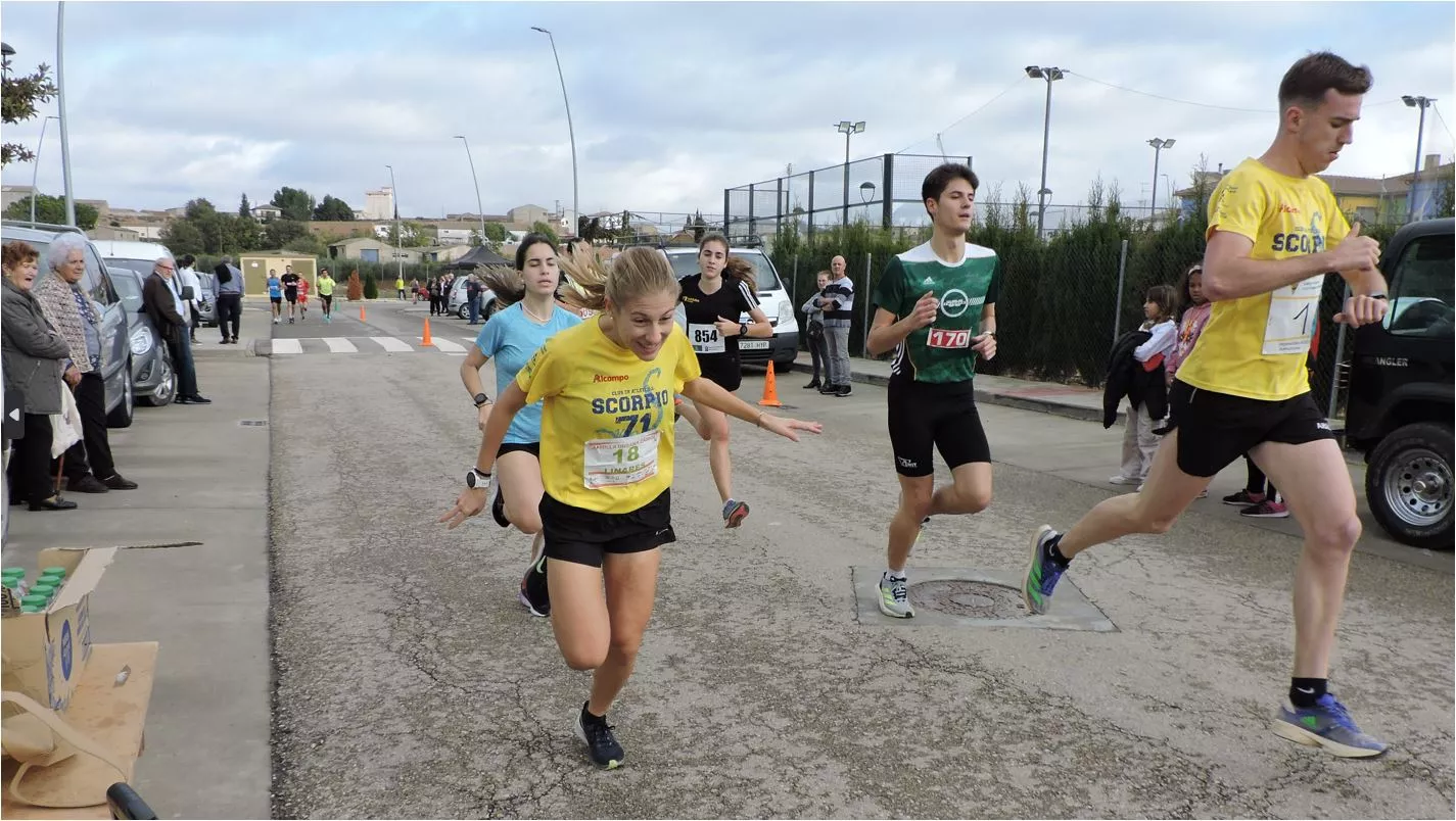 Isabel Linares venciendo en una prima