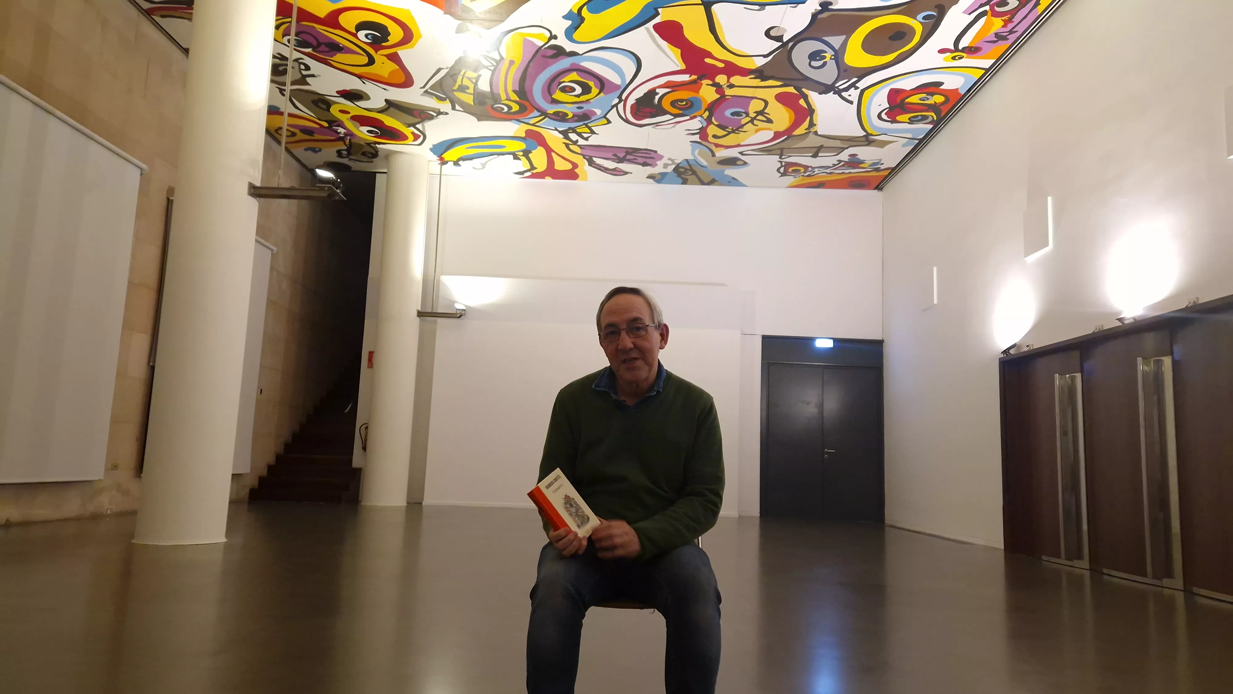 José María Aniés recomienda Verbolario. Foto Myriam Martínez