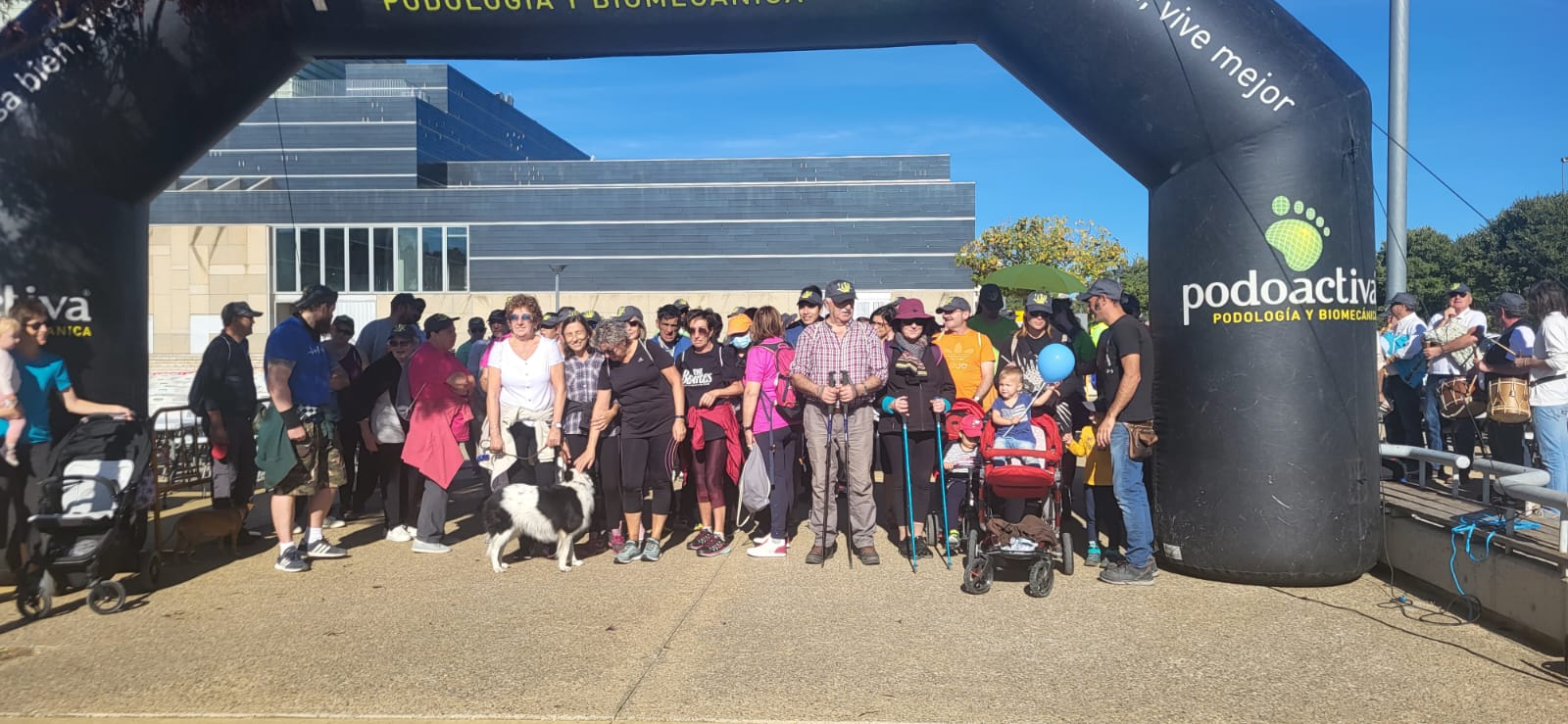 Todos preparados para la salida de la Andada Deja Huella por la Salud Mental Todos preparados para la salida de la Andada Deja Huella por la Salud Mental