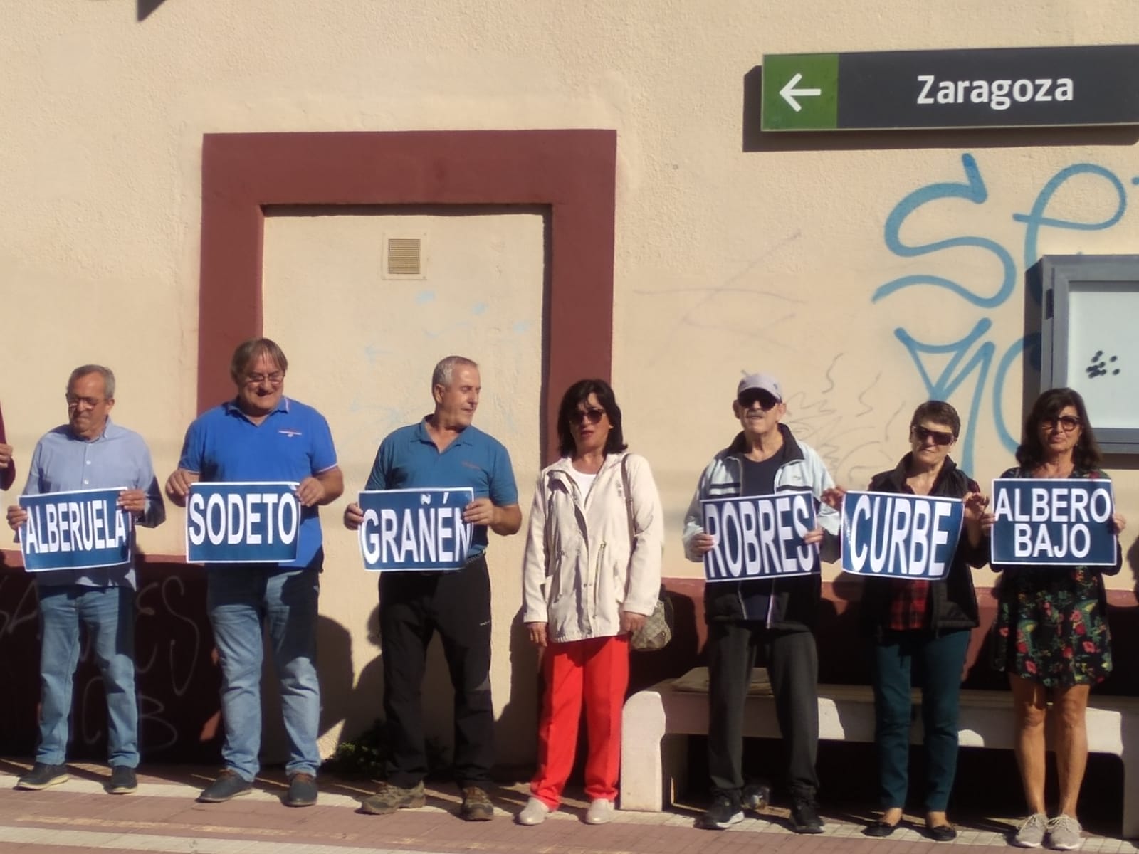 Reivindicación de Monegros no pierdas tu tren