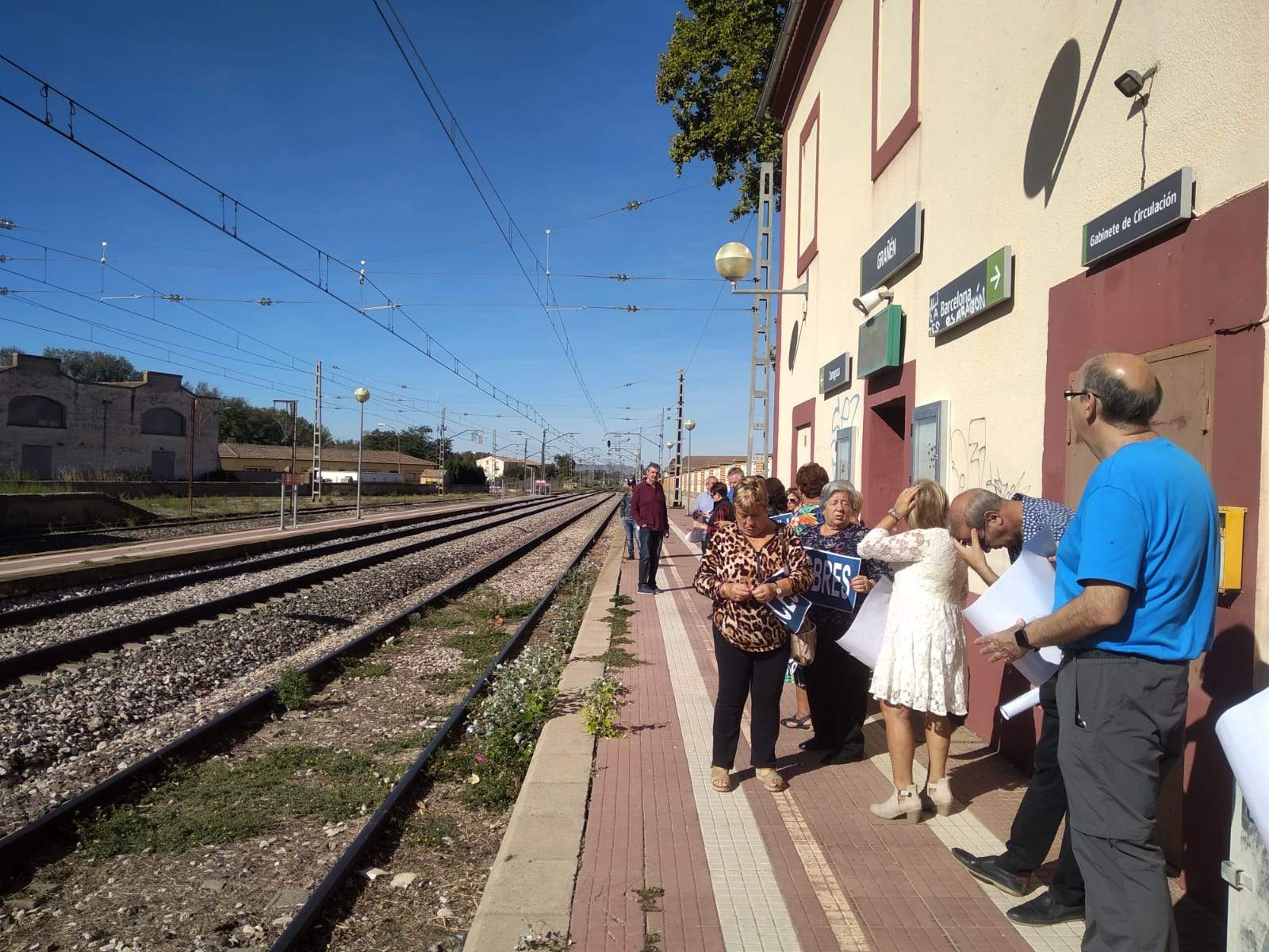 Reivindicación de Monegros no pierdas tu tren