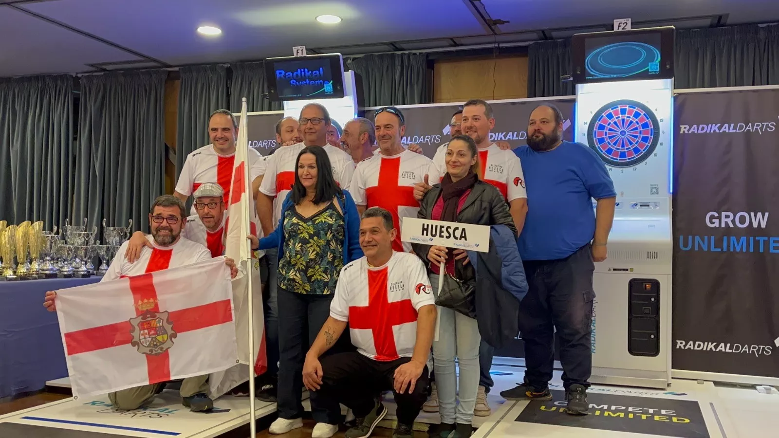 Representación altoaragonesa en Lloret de Mar.