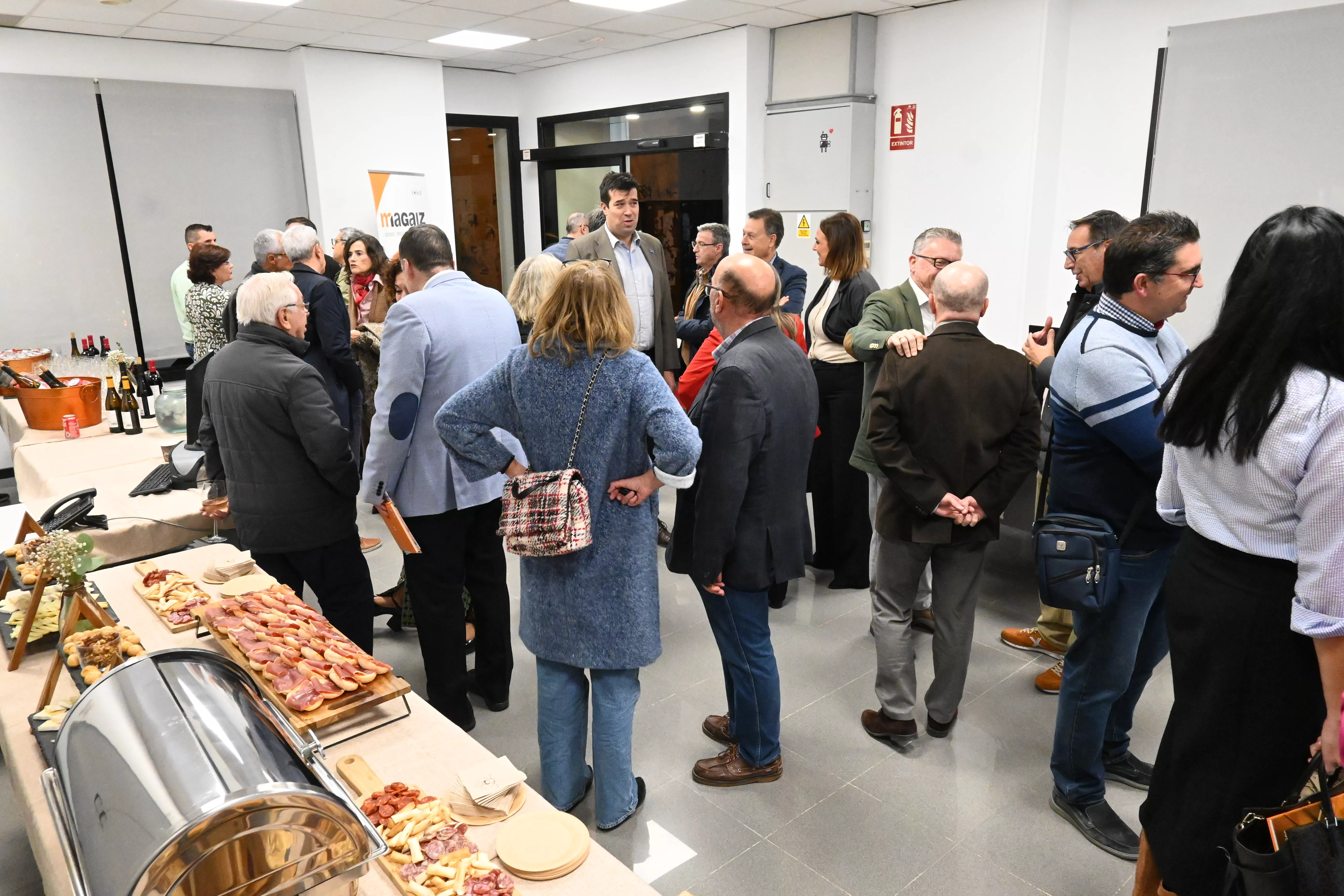 Inauguración de Magaiz en Huesca. Foto Carlos Jalle