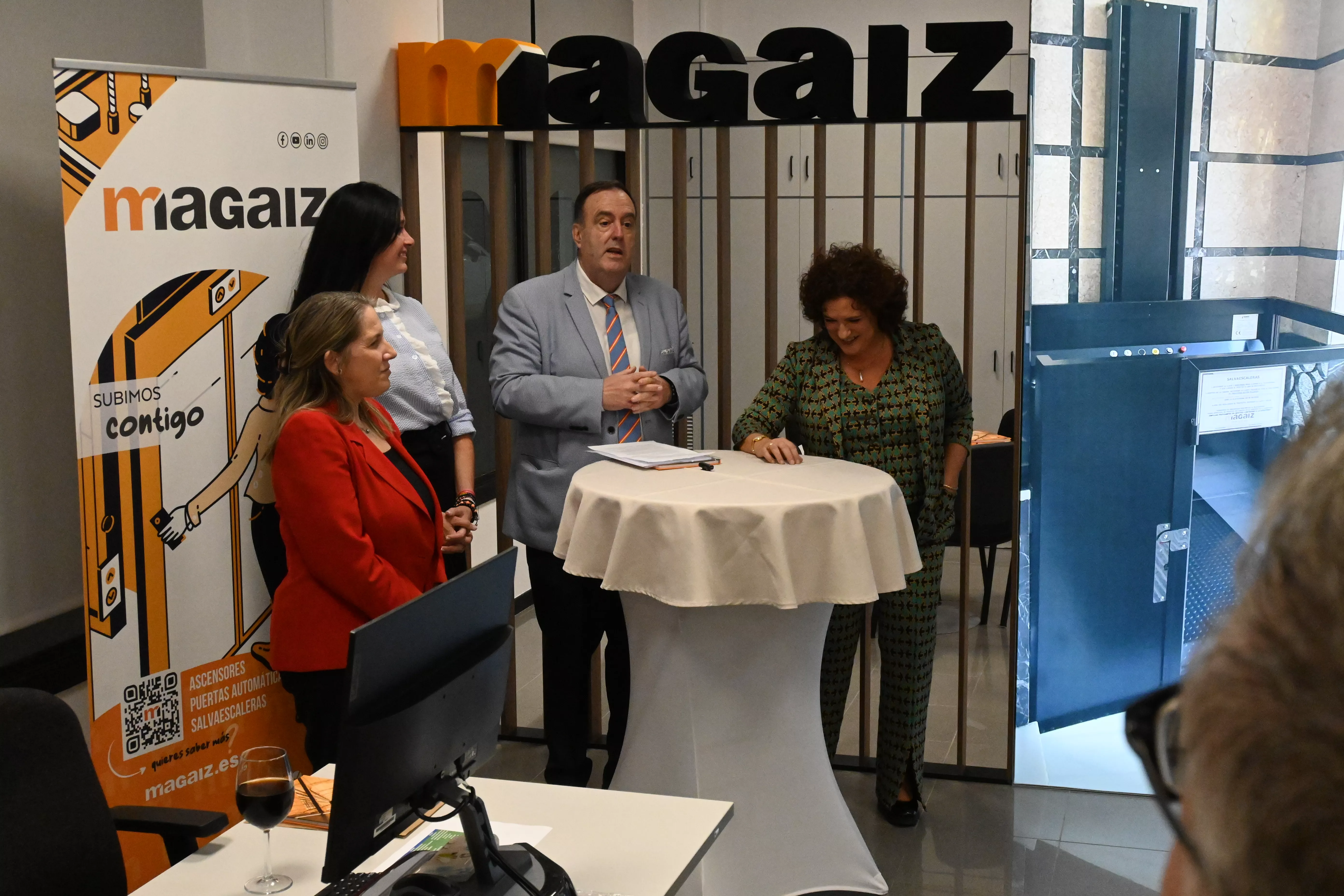 Inauguración de Magaiz en Huesca. Foto Carlos Jalle